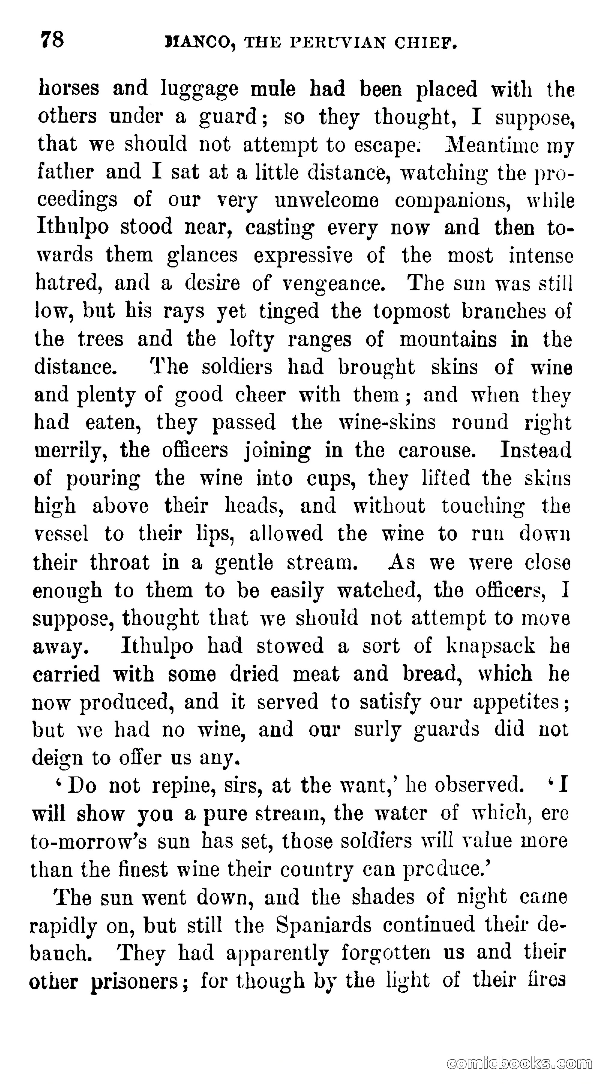 Manco; The Peruvian Chief — page 84 of 377