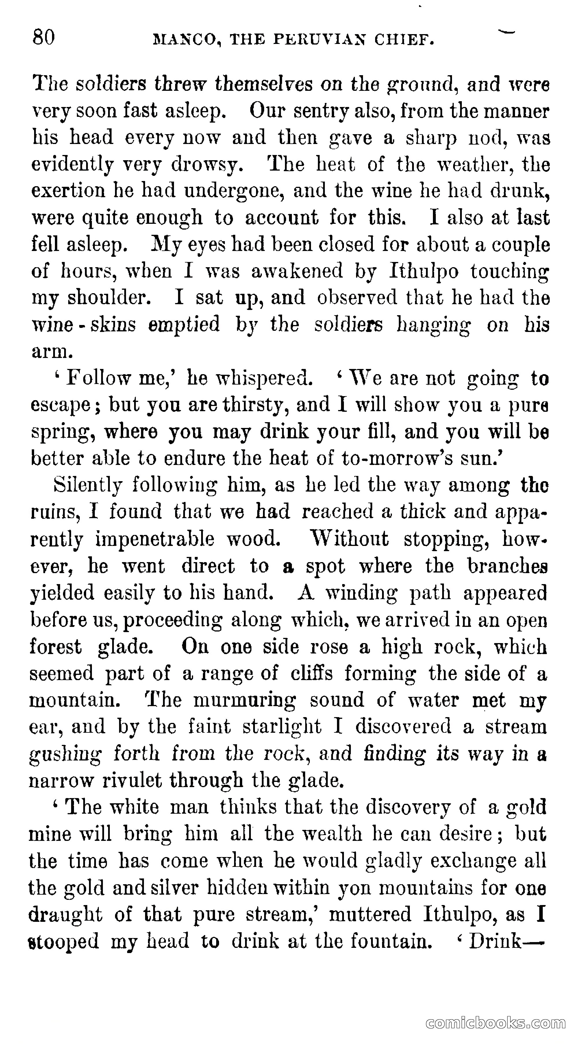 Manco; The Peruvian Chief — page 86 of 377