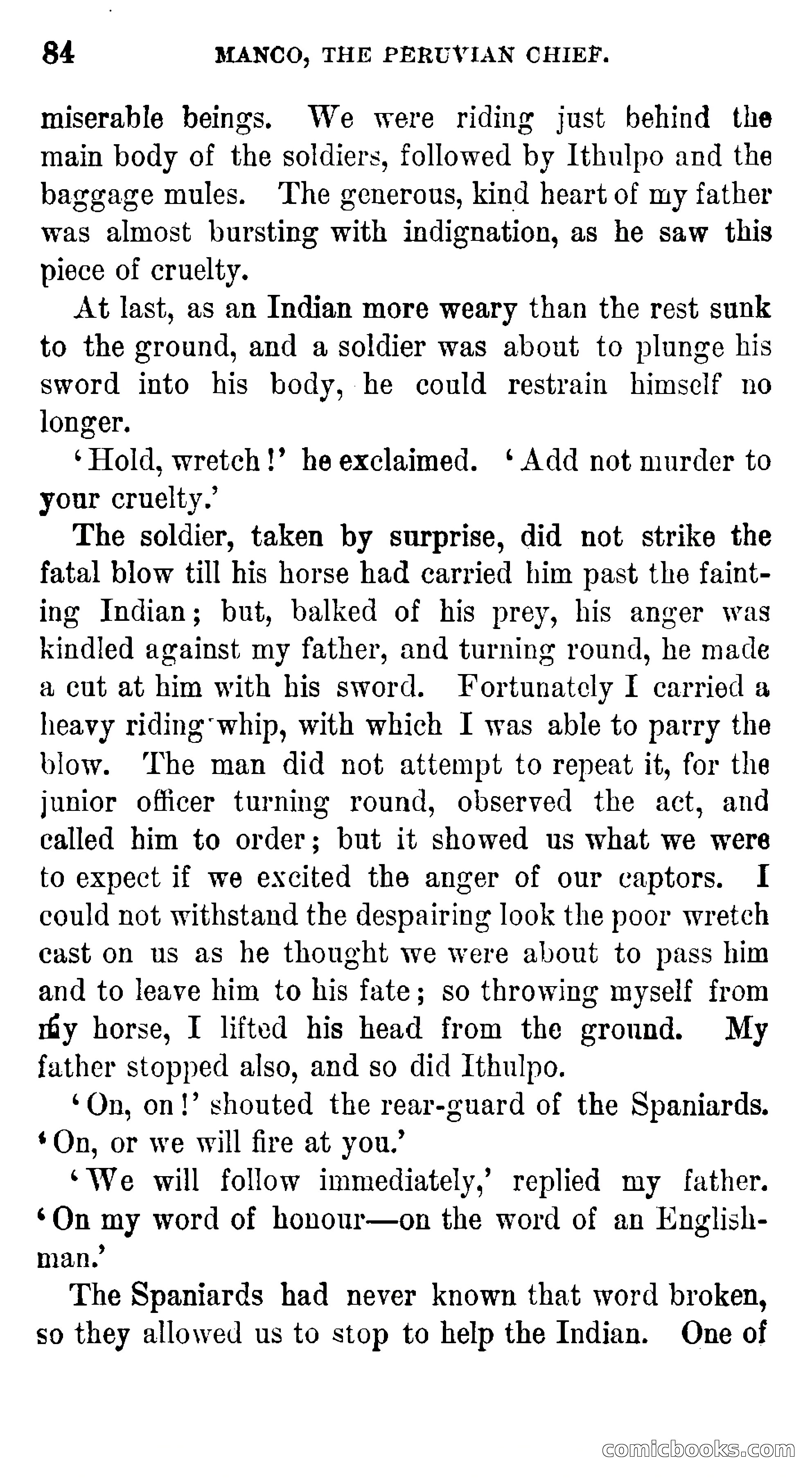 Manco; The Peruvian Chief — page 90 of 377