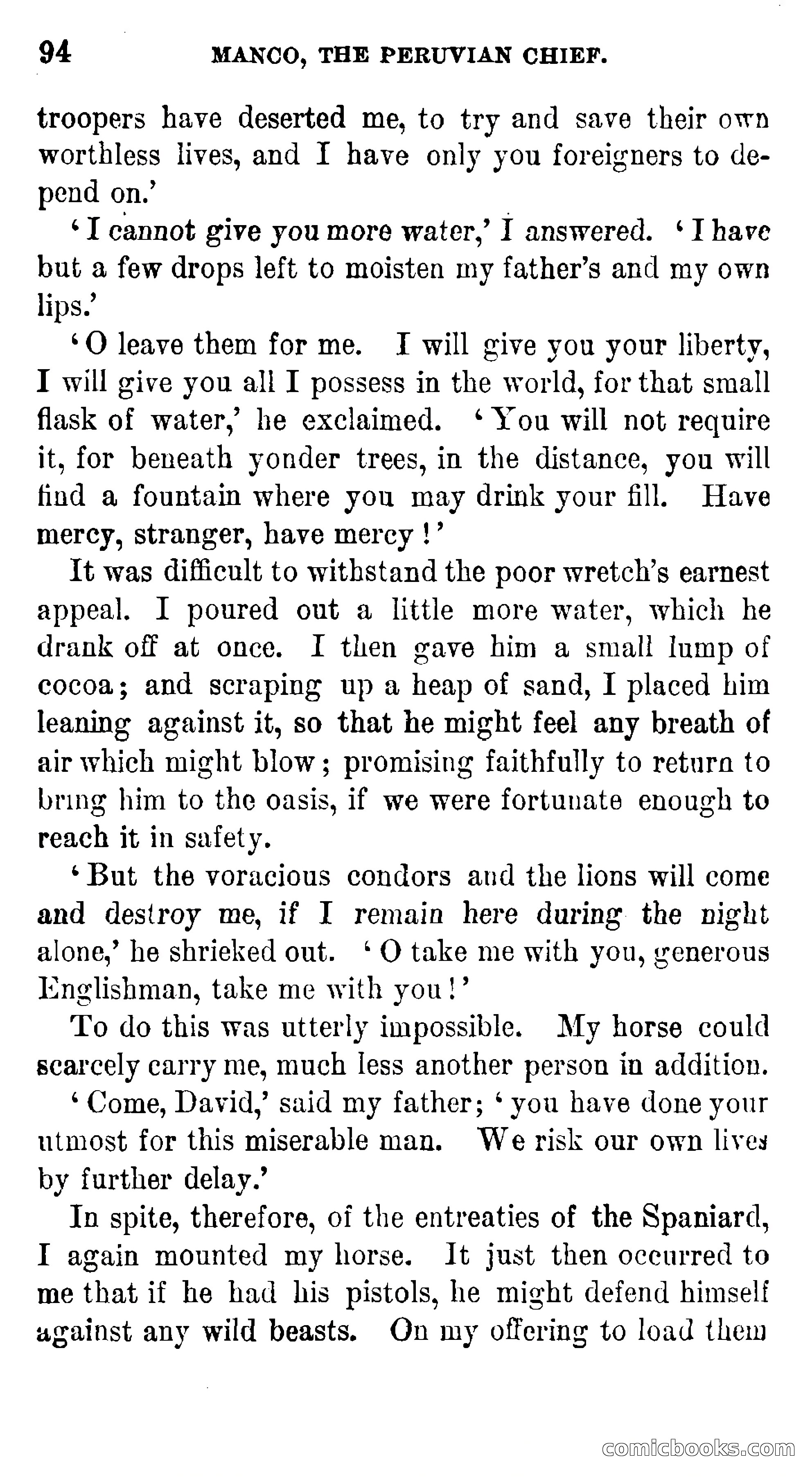 Manco; The Peruvian Chief — page 100 of 377