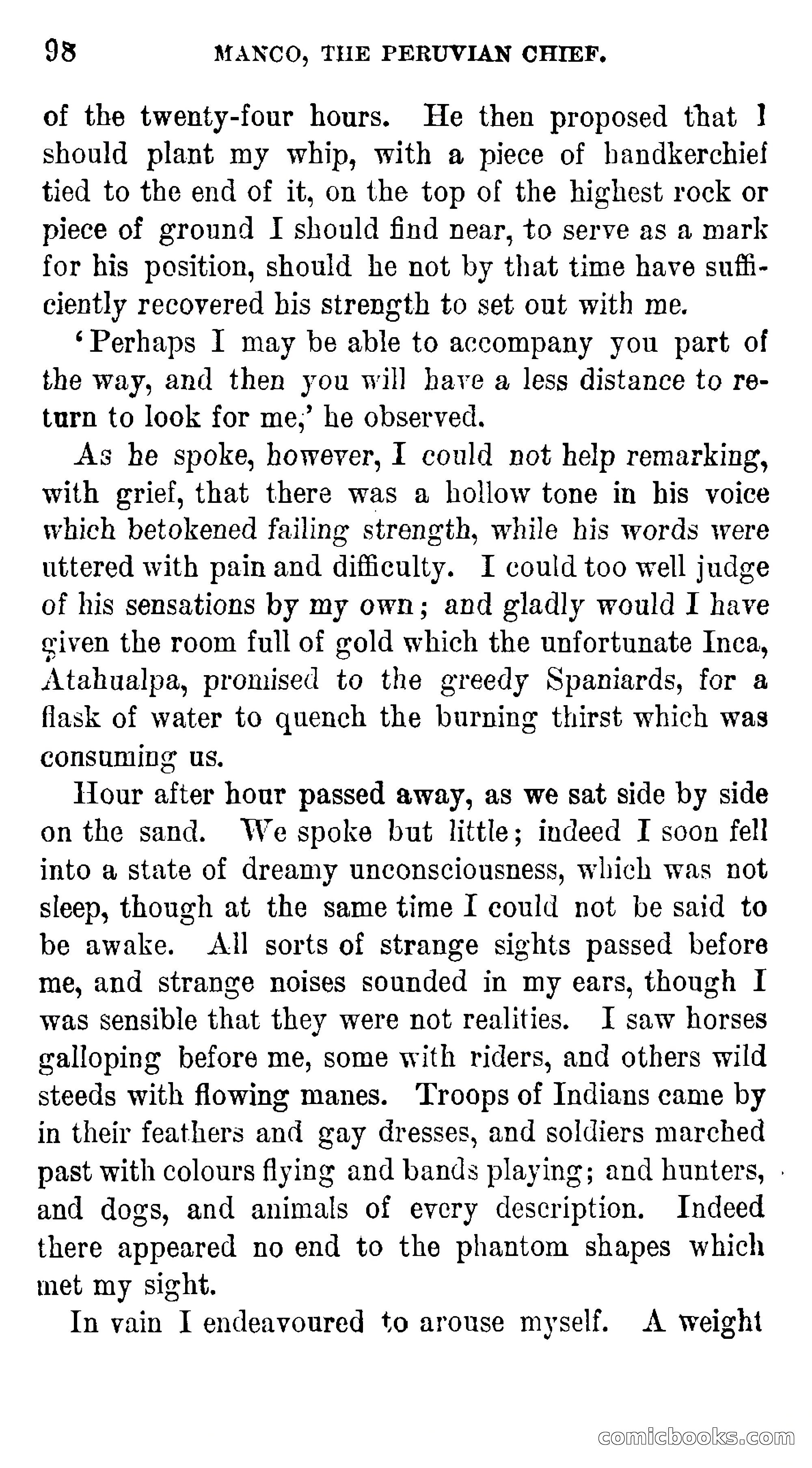 Manco; The Peruvian Chief — page 104 of 377