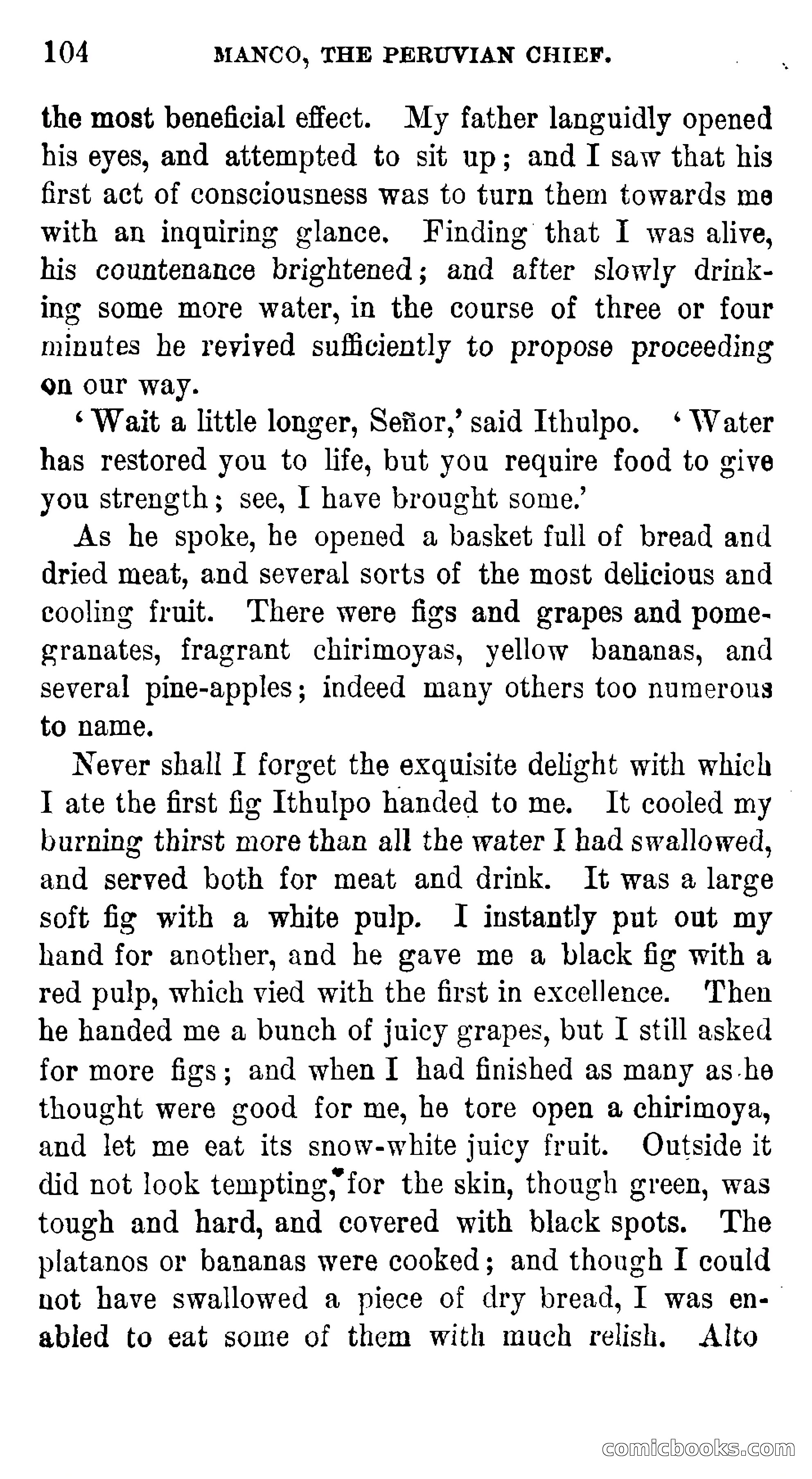 Manco; The Peruvian Chief — page 110 of 377