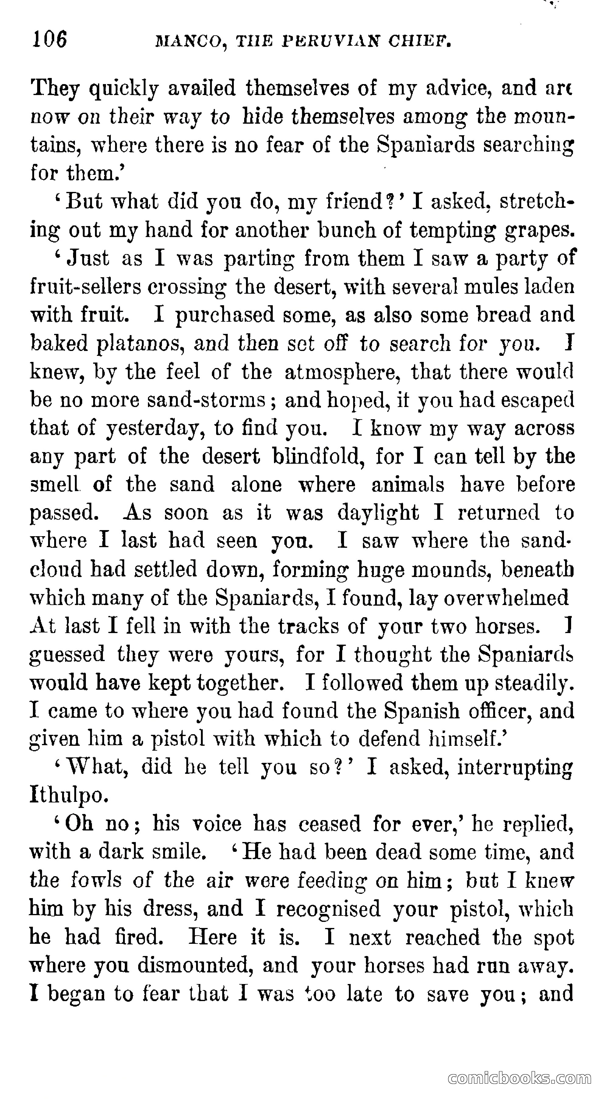 Manco; The Peruvian Chief — page 112 of 377