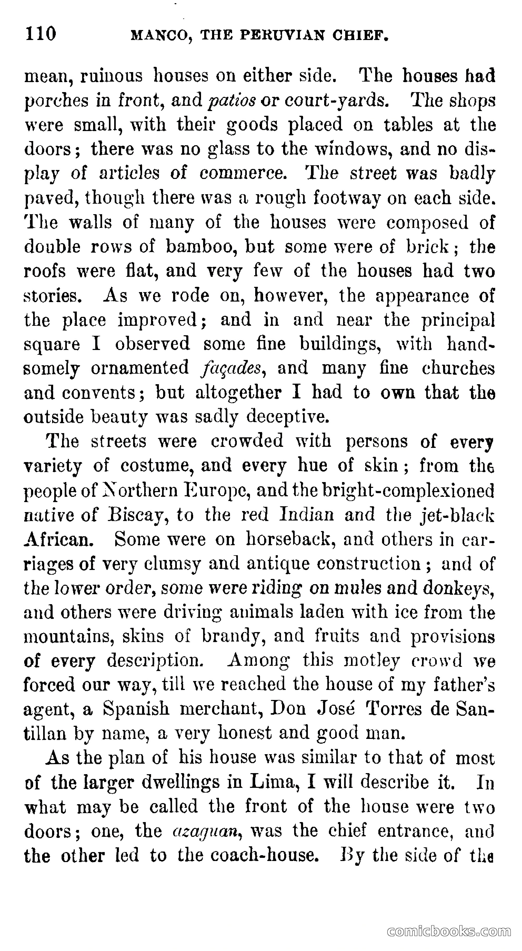 Manco; The Peruvian Chief — page 116 of 377