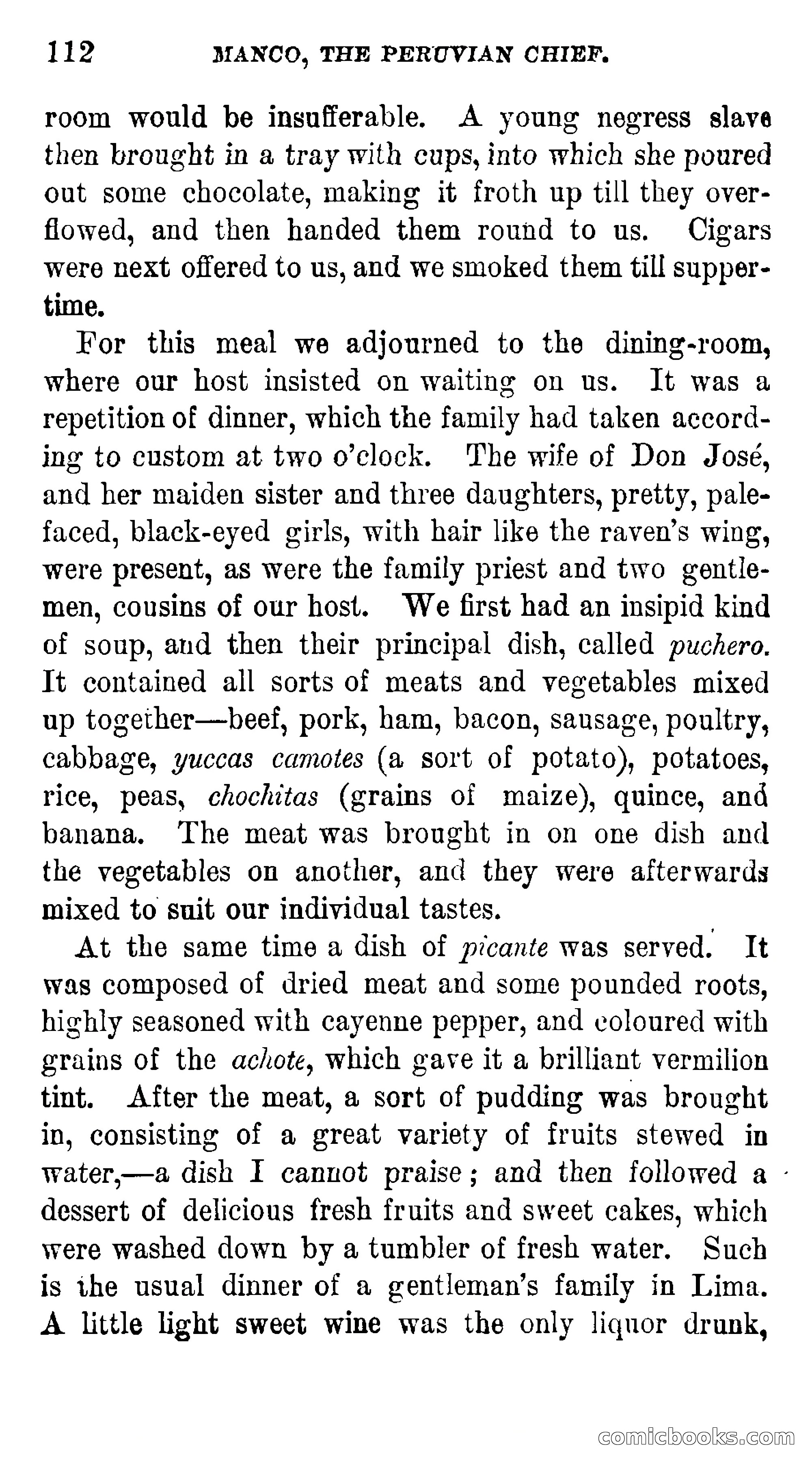Manco; The Peruvian Chief — page 118 of 377