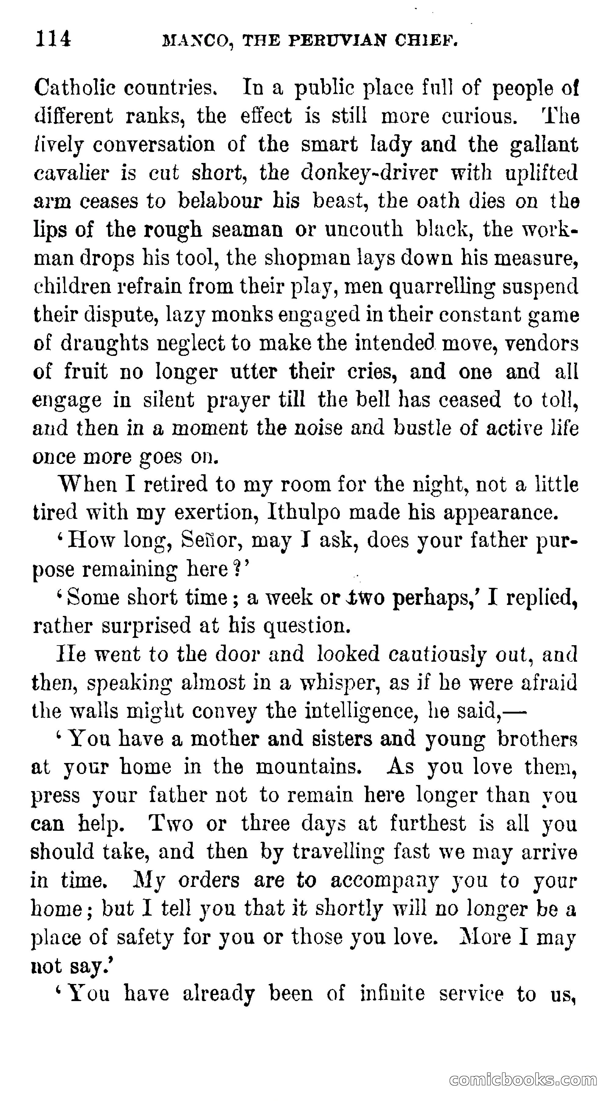 Manco; The Peruvian Chief — page 120 of 377