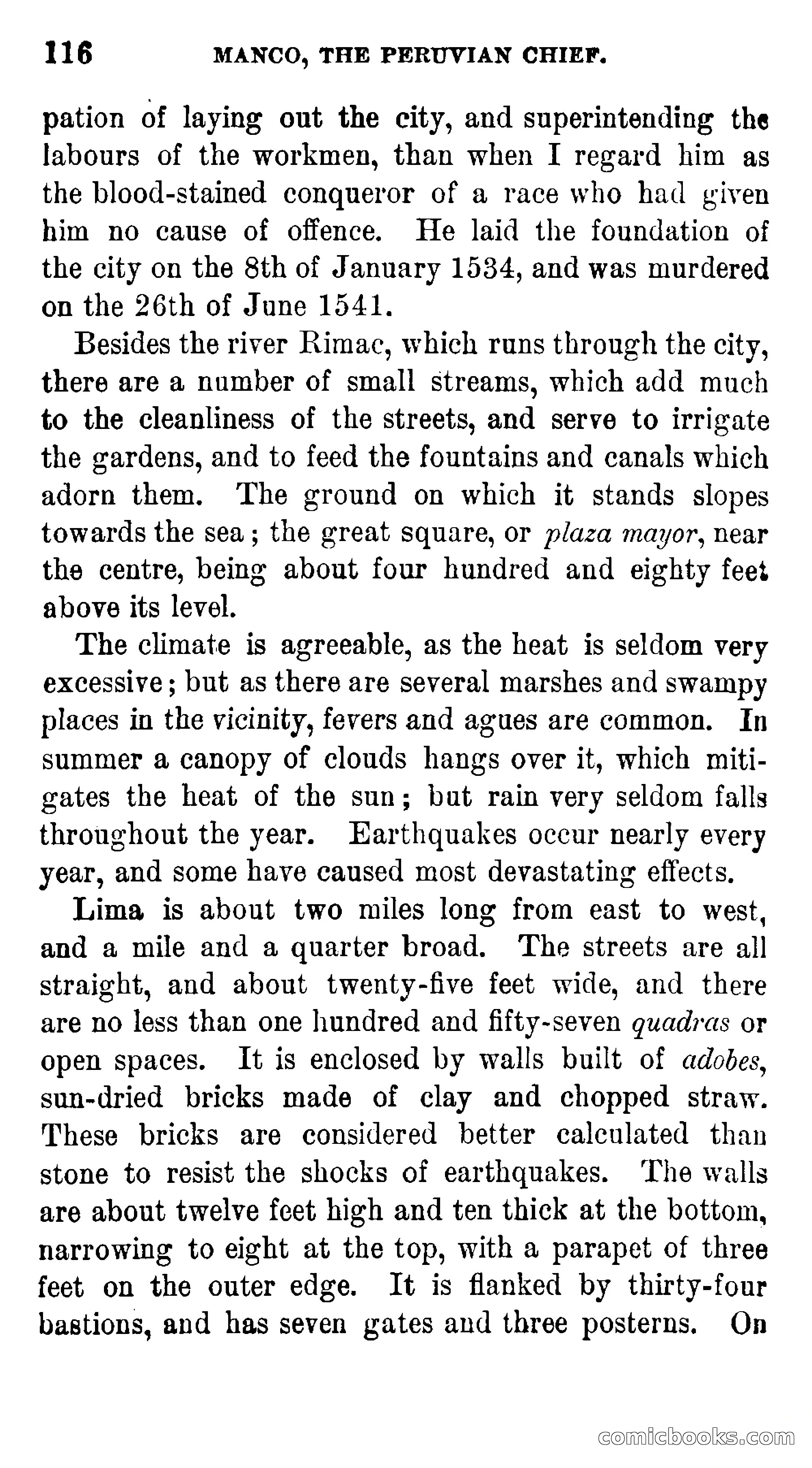 Manco; The Peruvian Chief — page 122 of 377