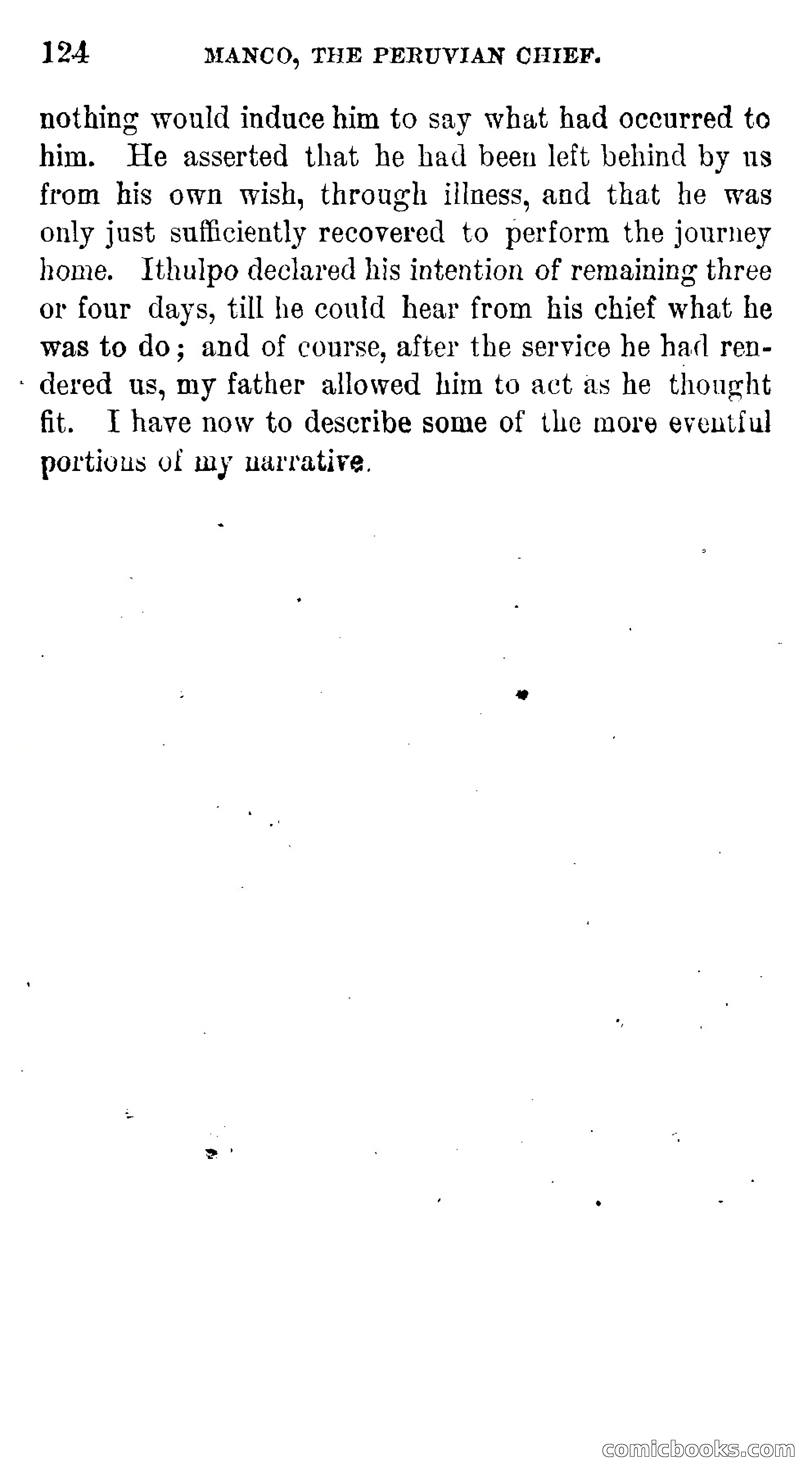 Manco; The Peruvian Chief — page 130 of 377
