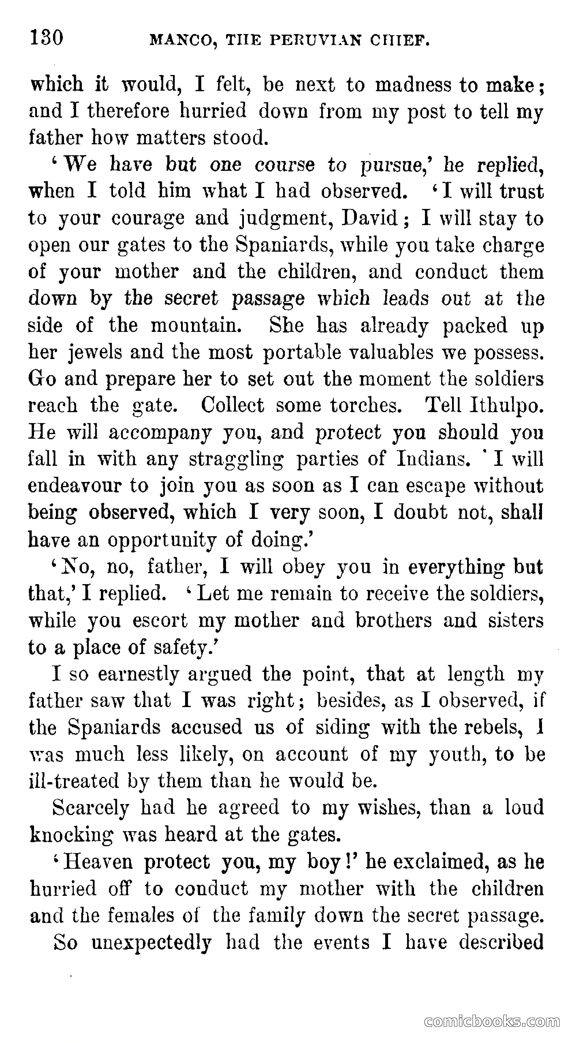 Manco; The Peruvian Chief — page 136 of 377
