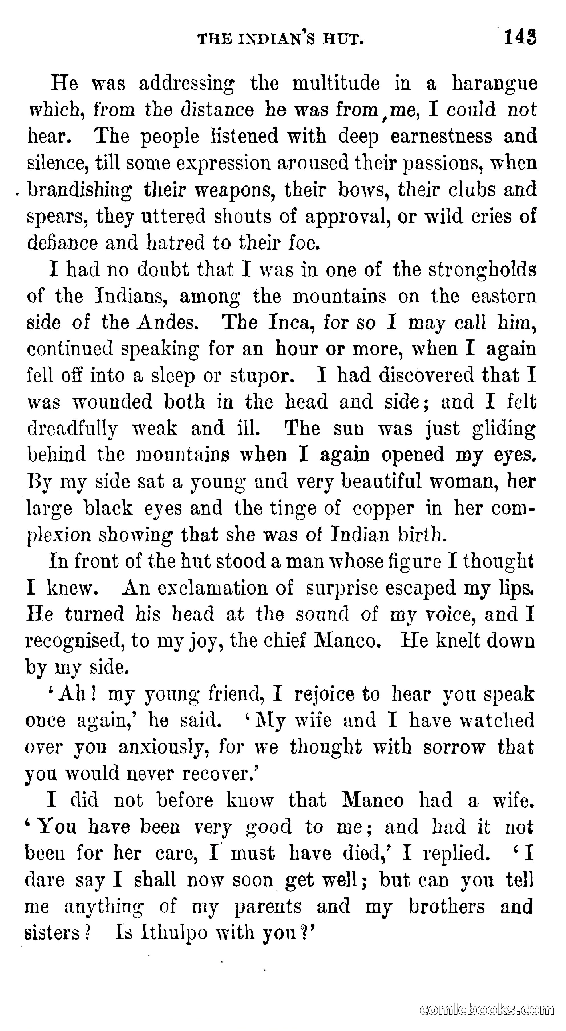 Manco; The Peruvian Chief — page 149 of 377