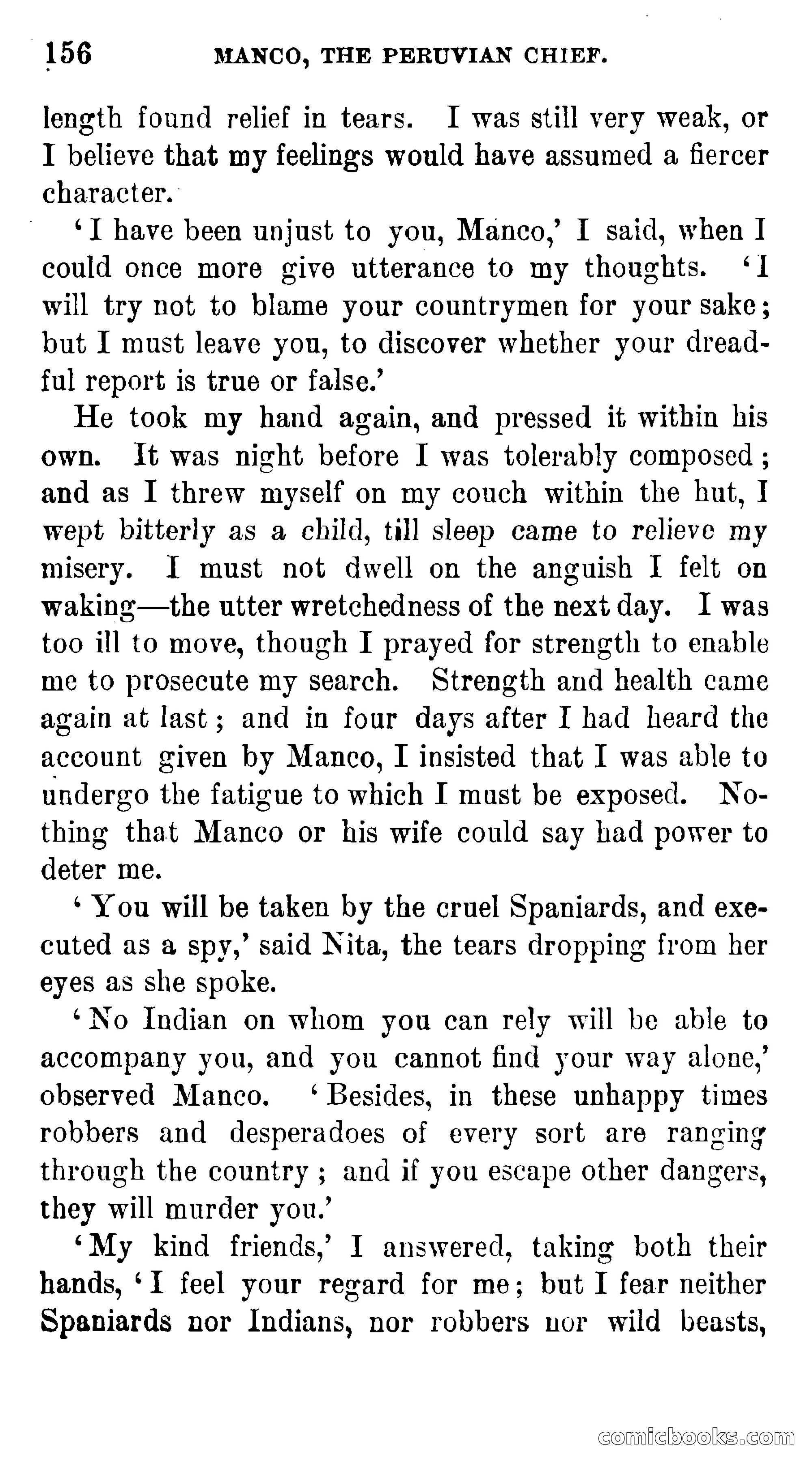 Manco; The Peruvian Chief — page 162 of 377