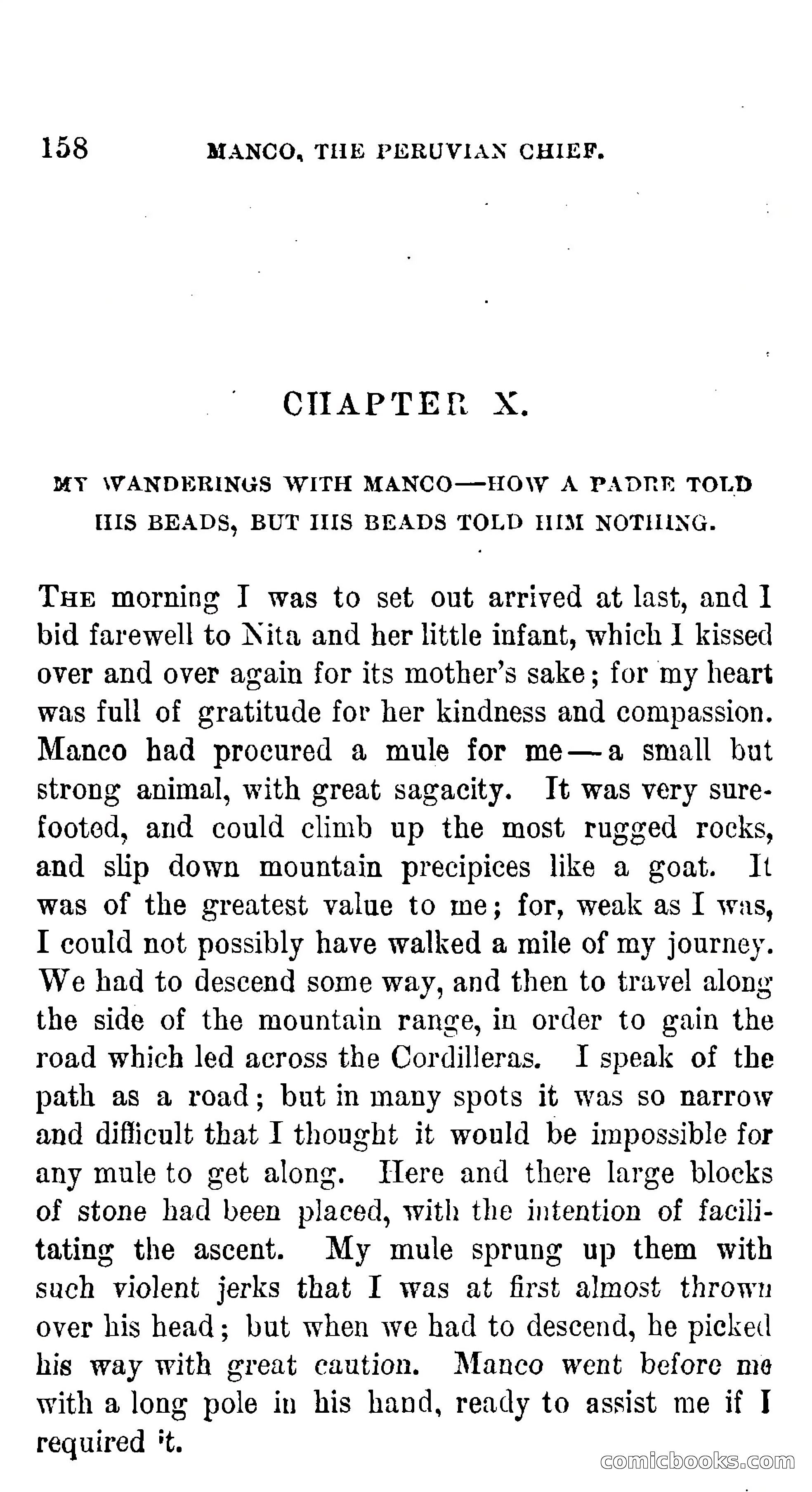 Manco; The Peruvian Chief — page 164 of 377
