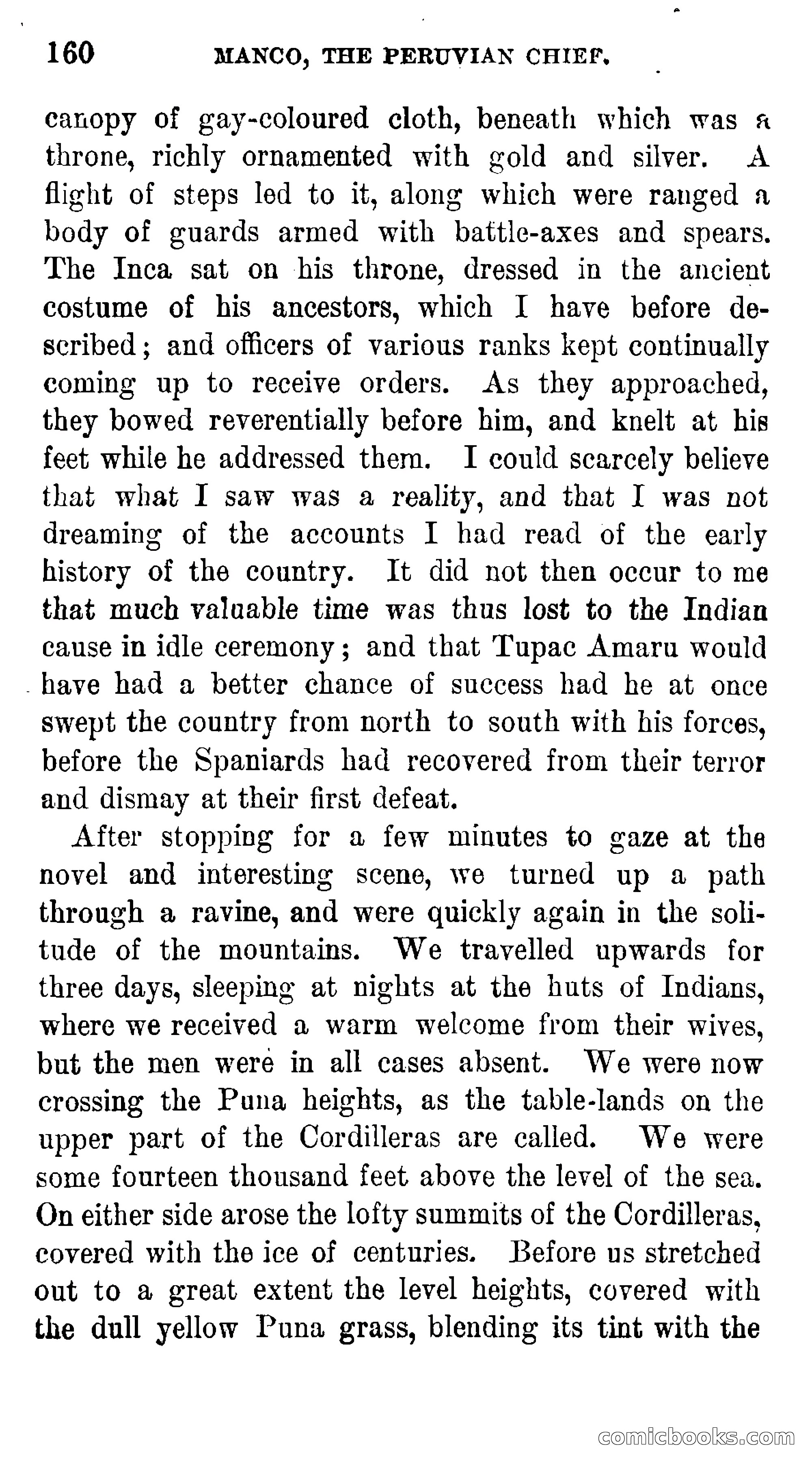 Manco; The Peruvian Chief — page 166 of 377