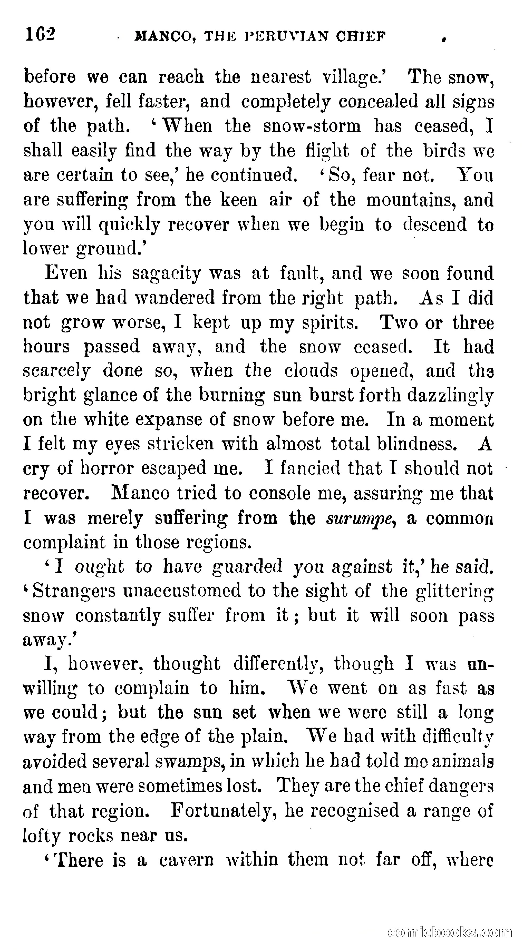 Manco; The Peruvian Chief — page 168 of 377