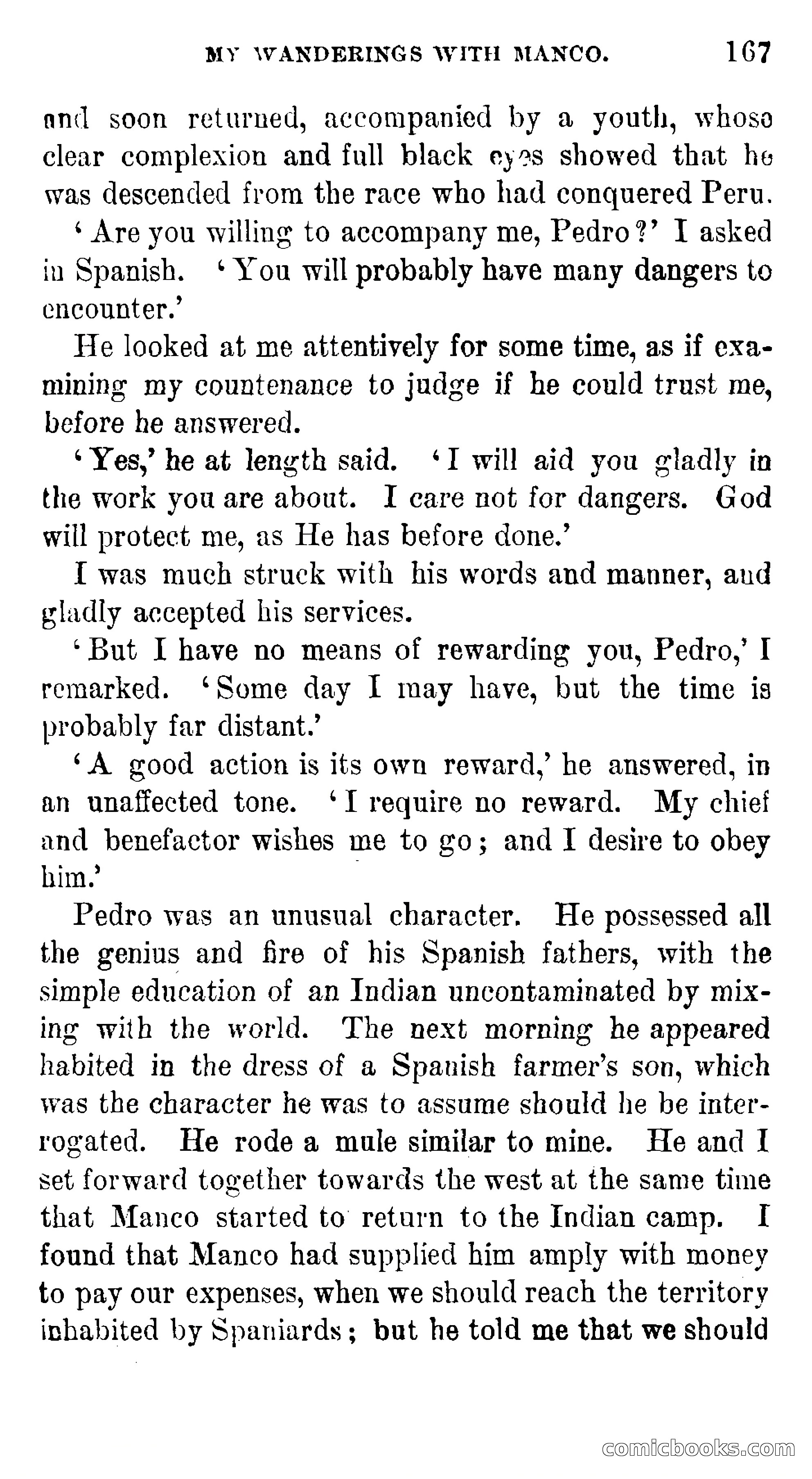 Manco; The Peruvian Chief — page 173 of 377