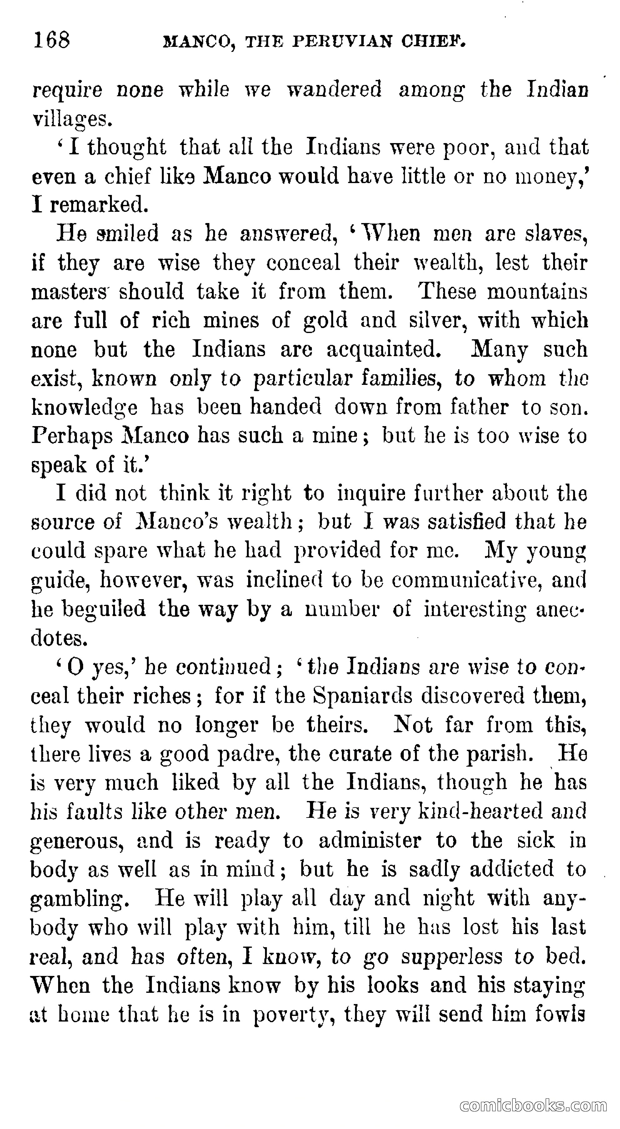 Manco; The Peruvian Chief — page 174 of 377