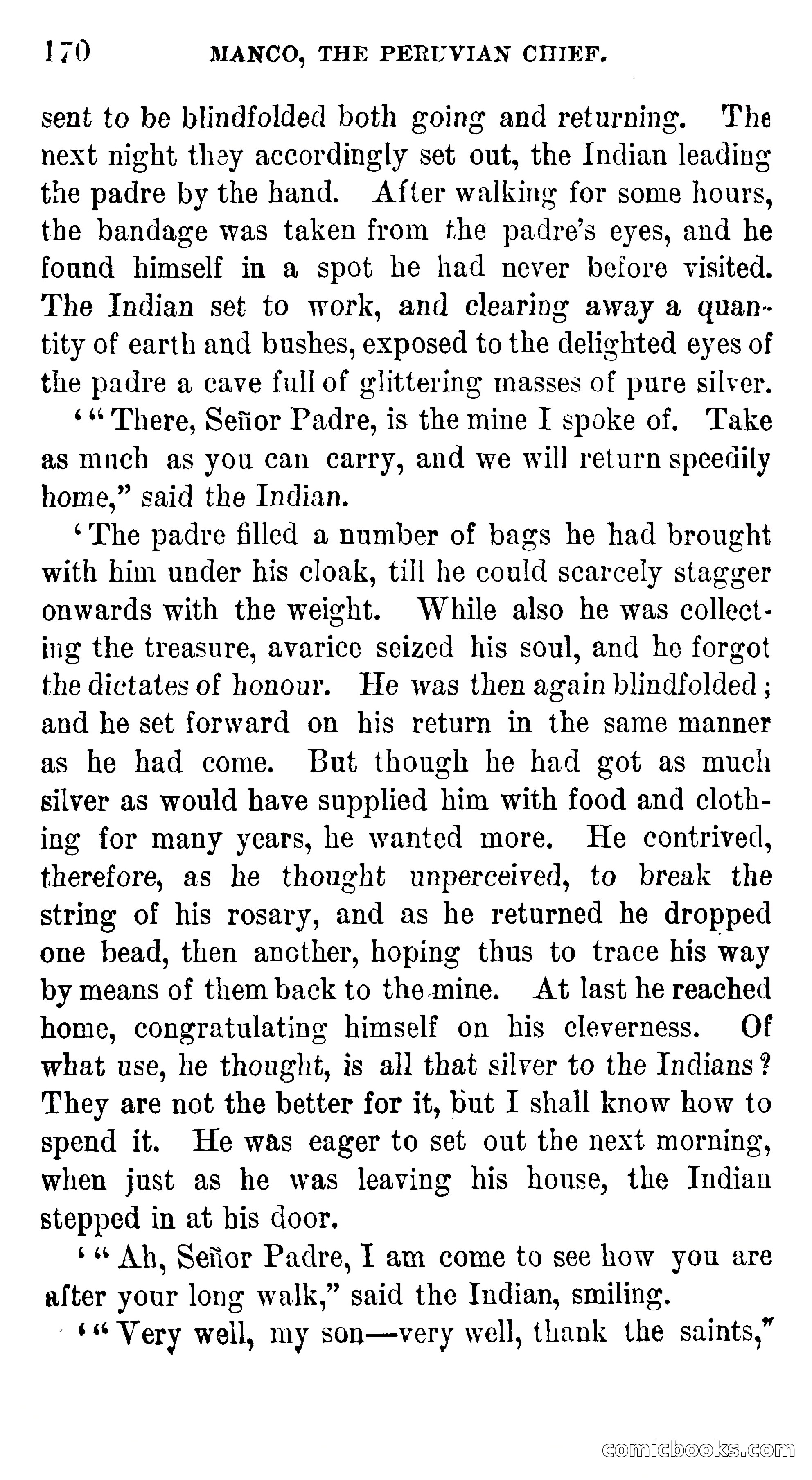 Manco; The Peruvian Chief — page 176 of 377