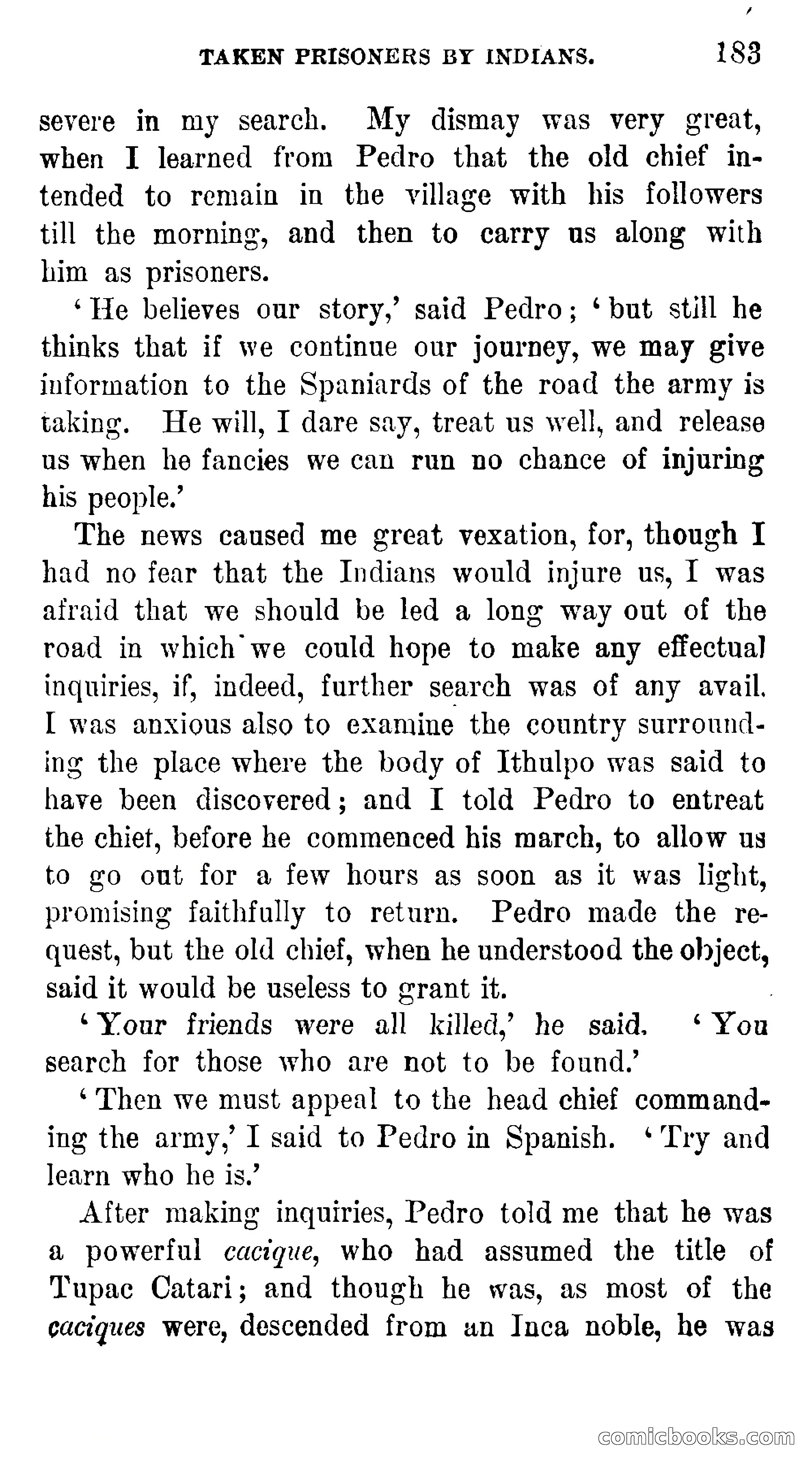 Manco; The Peruvian Chief — page 189 of 377