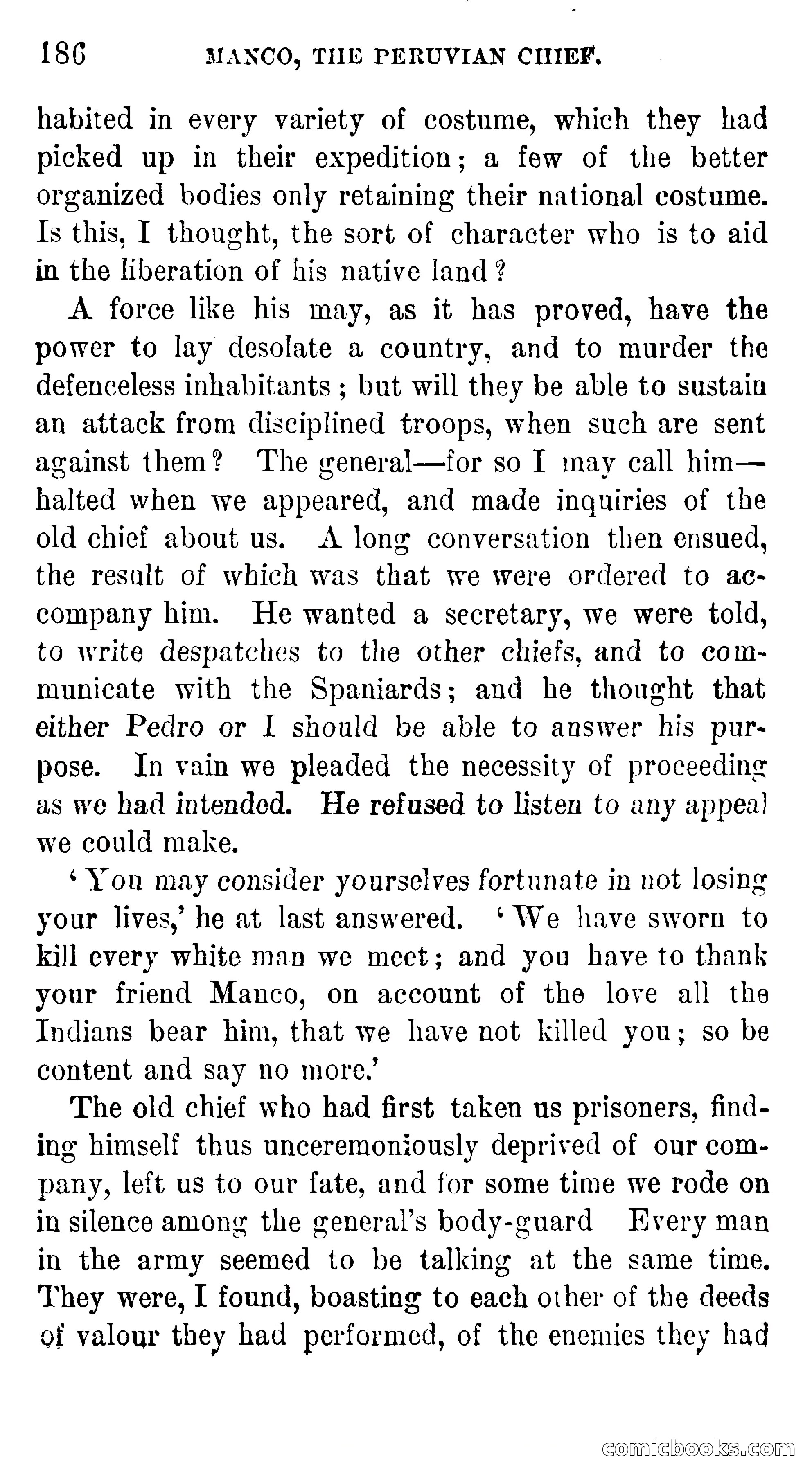 Manco; The Peruvian Chief — page 192 of 377