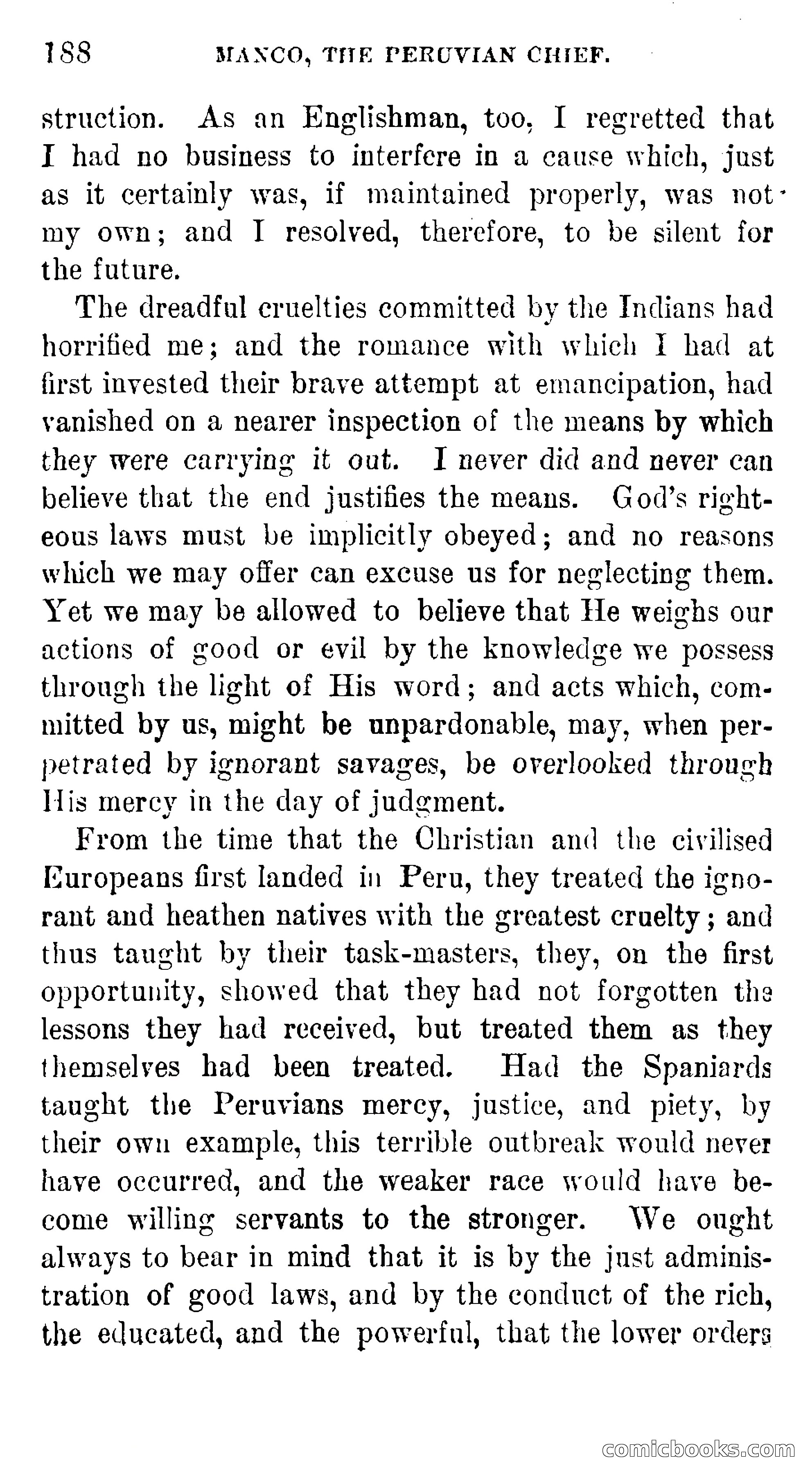 Manco; The Peruvian Chief — page 194 of 377