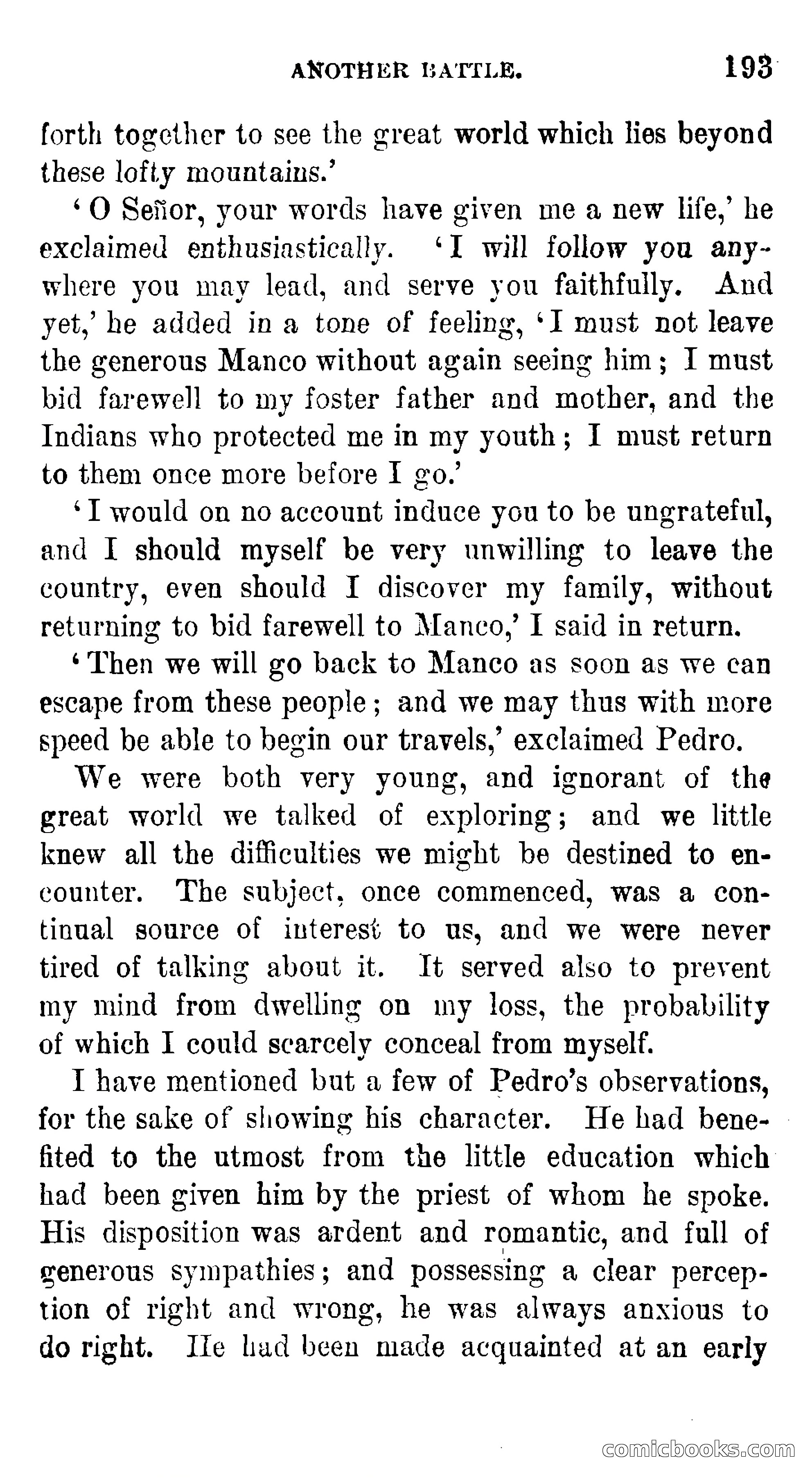 Manco; The Peruvian Chief — page 199 of 377