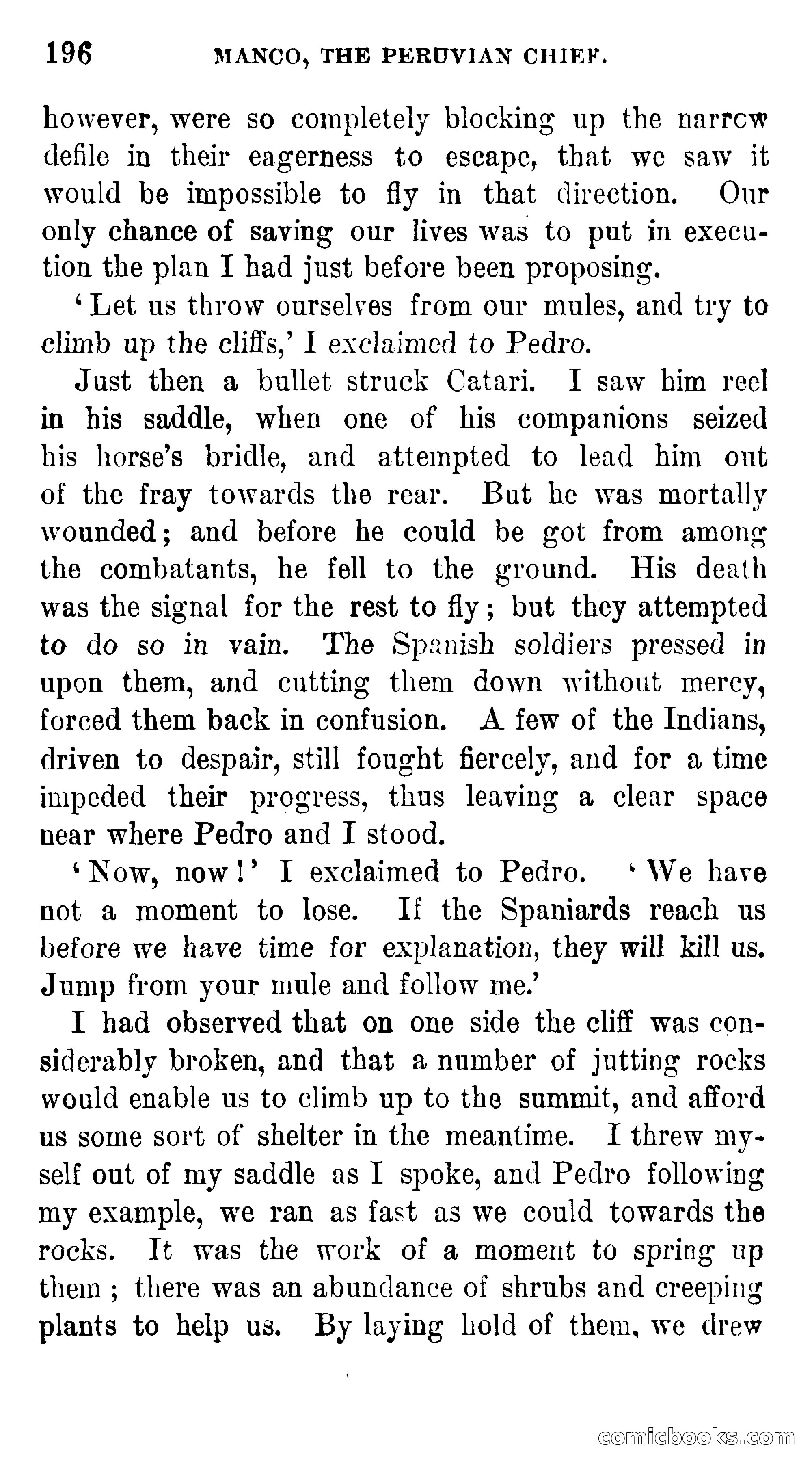 Manco; The Peruvian Chief — page 202 of 377