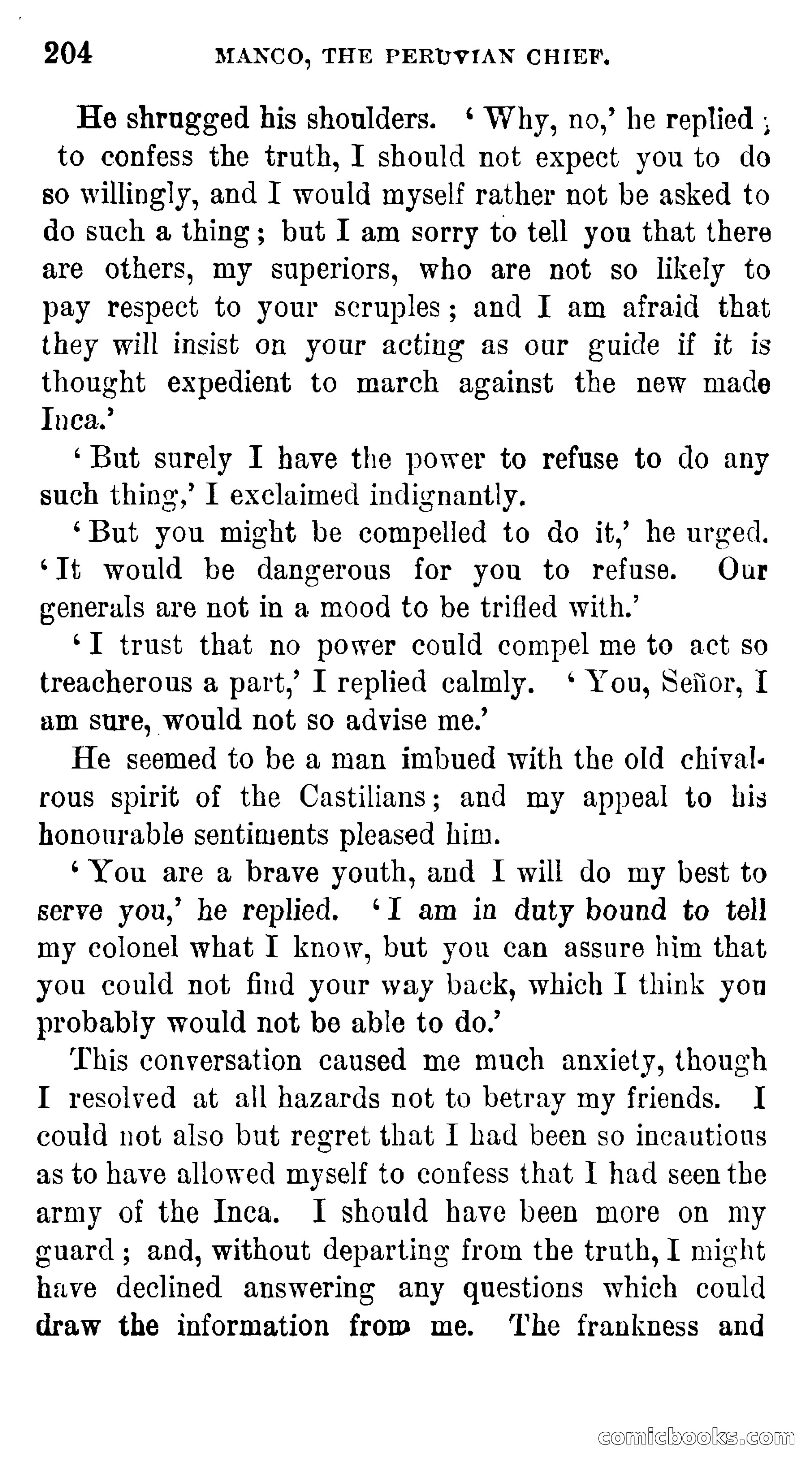 Manco; The Peruvian Chief — page 210 of 377