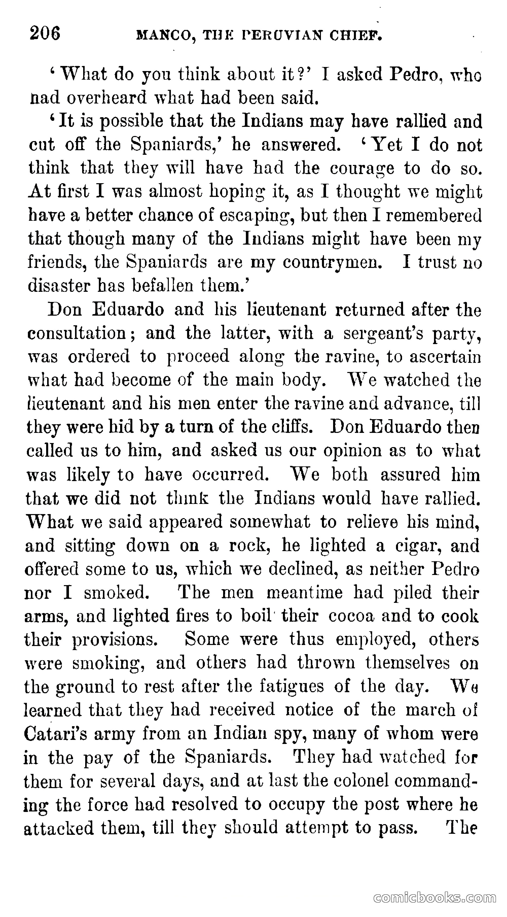 Manco; The Peruvian Chief — page 212 of 377