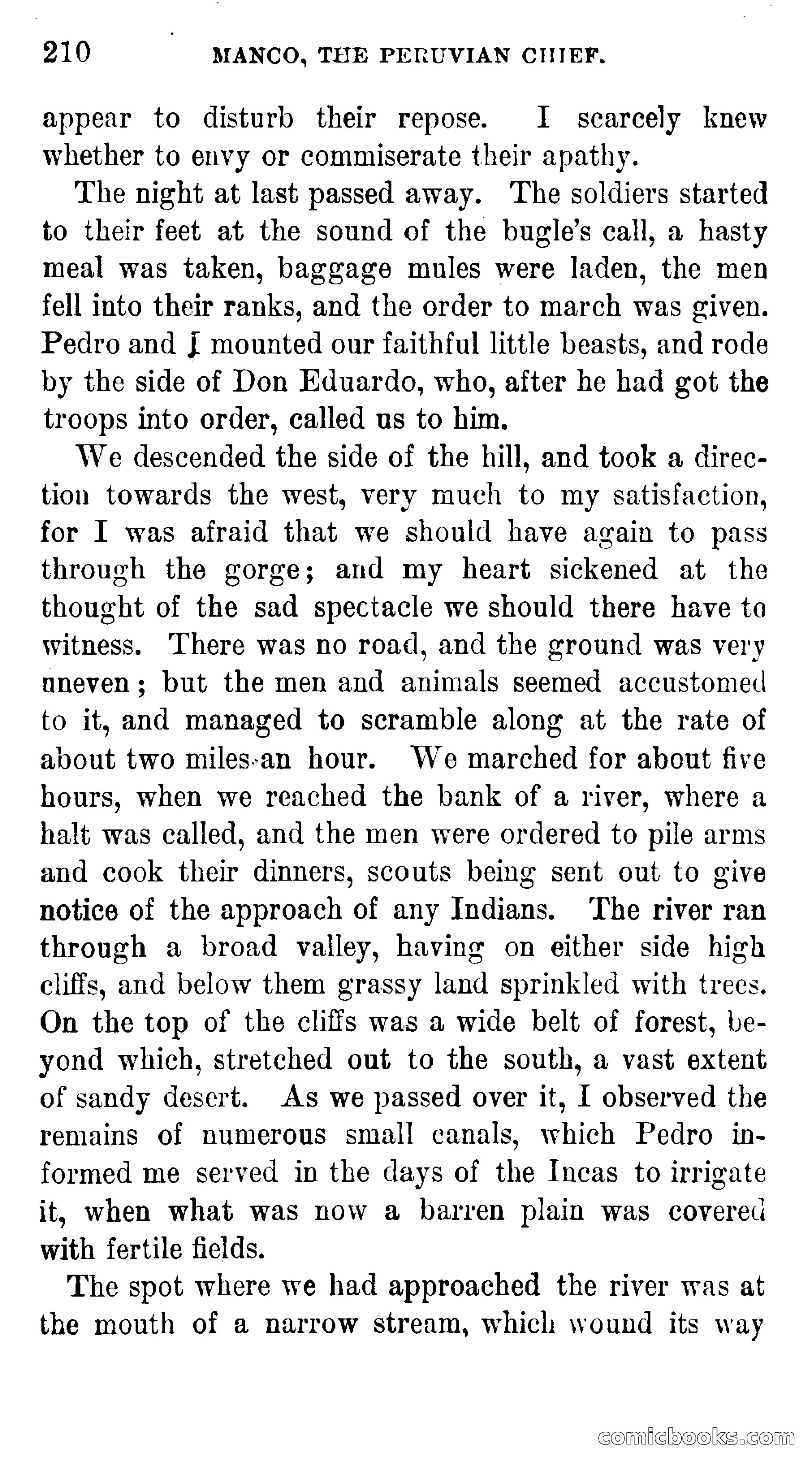 Manco; The Peruvian Chief — page 216 of 377