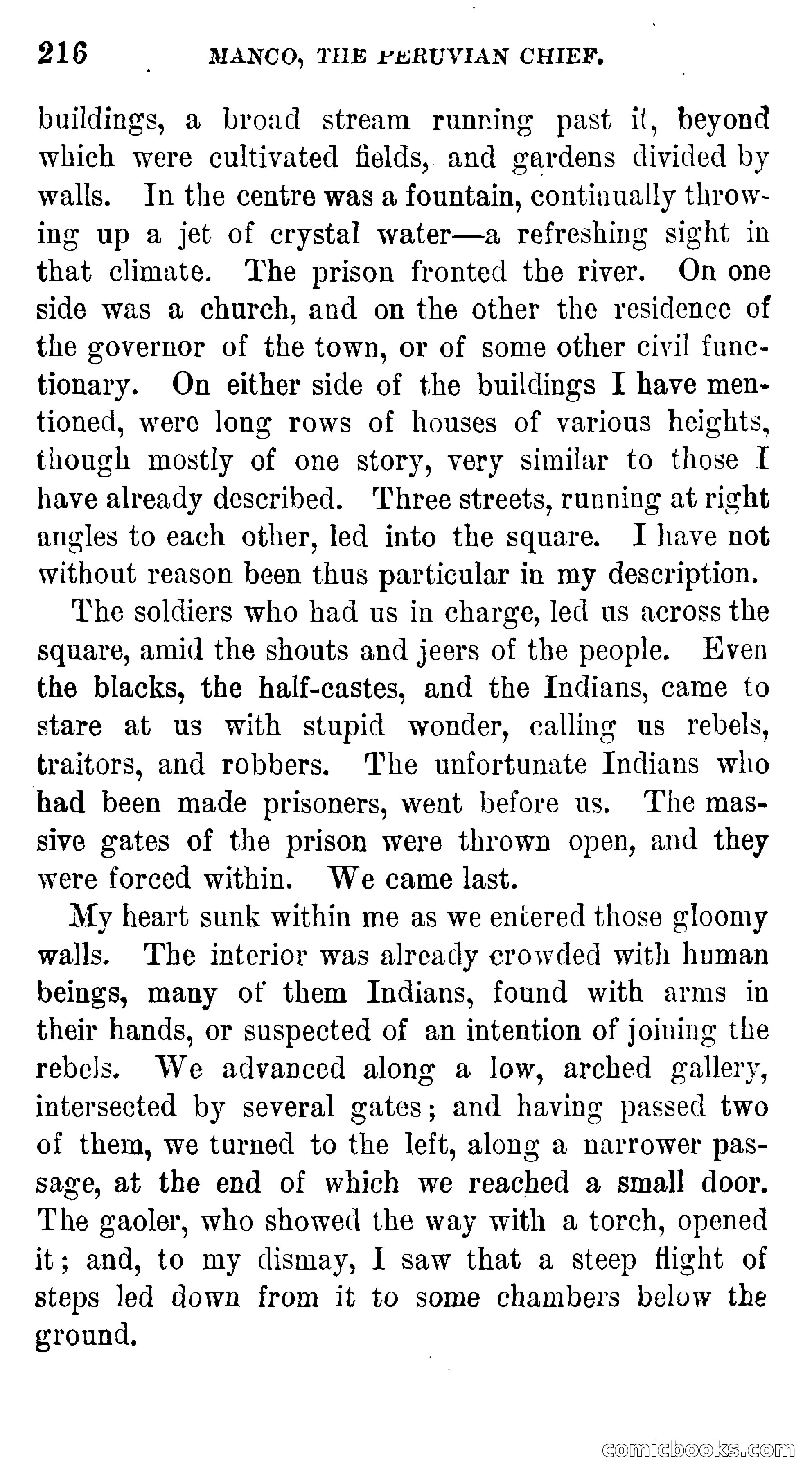 Manco; The Peruvian Chief — page 222 of 377