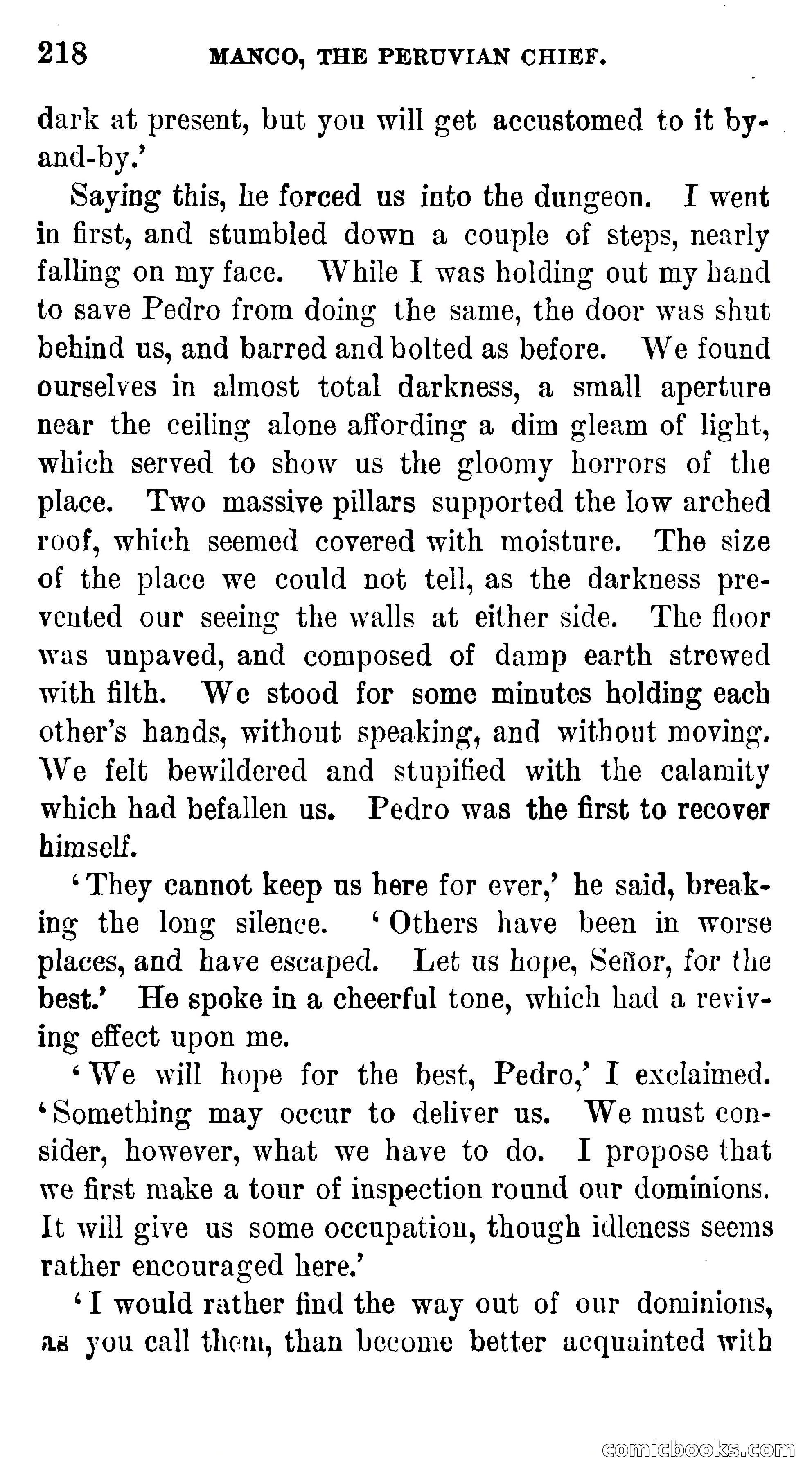Manco; The Peruvian Chief — page 224 of 377