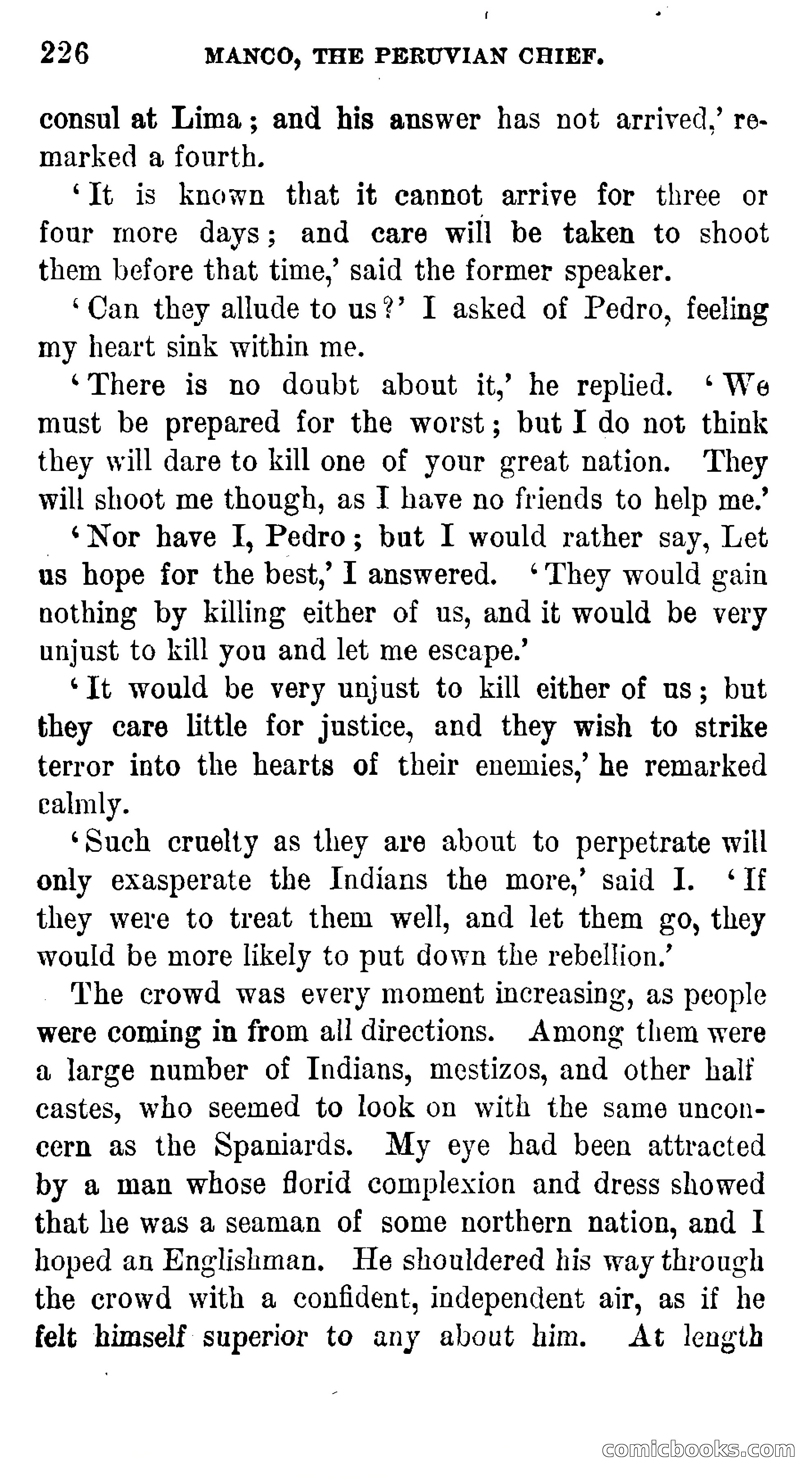 Manco; The Peruvian Chief — page 232 of 377