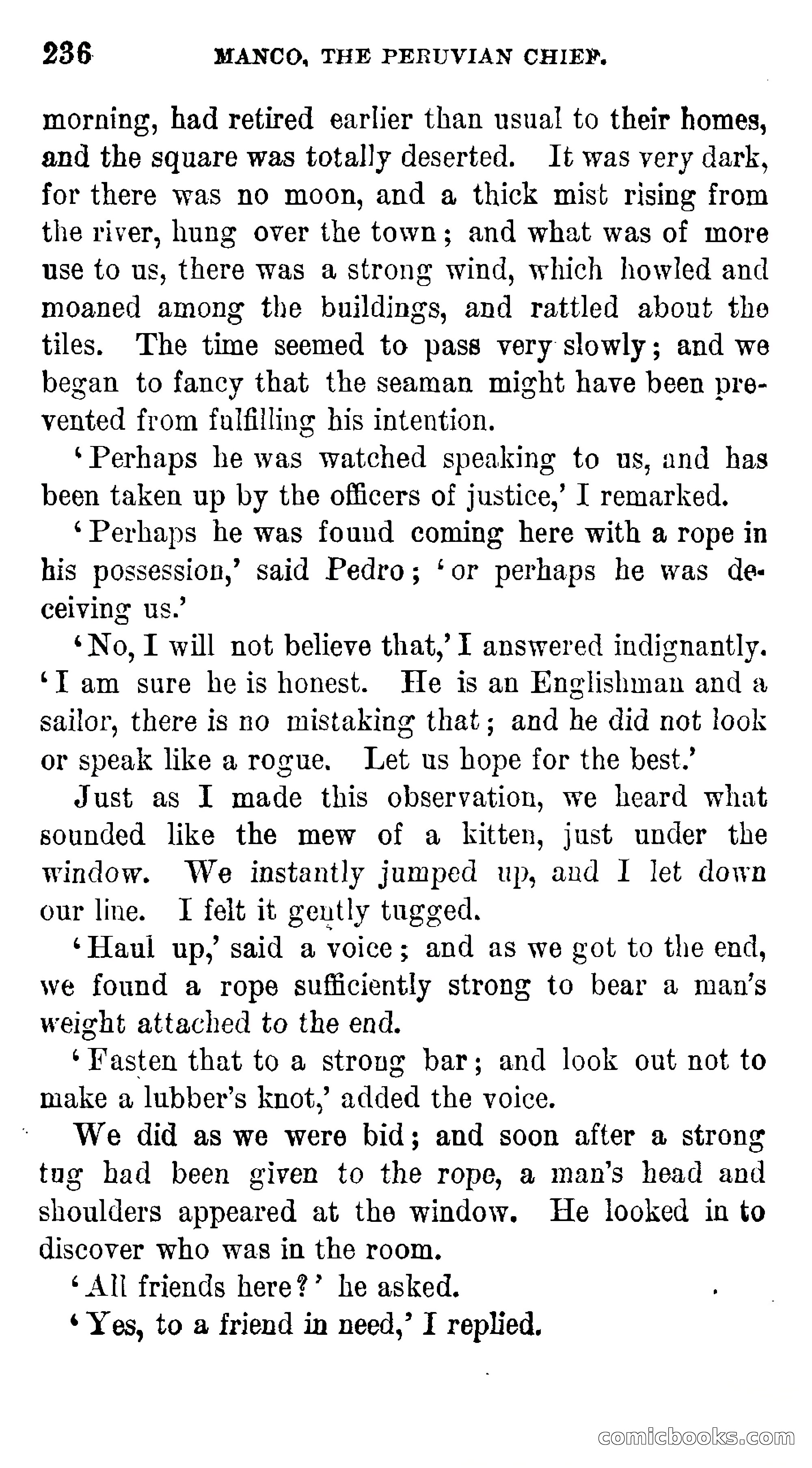 Manco; The Peruvian Chief — page 242 of 377