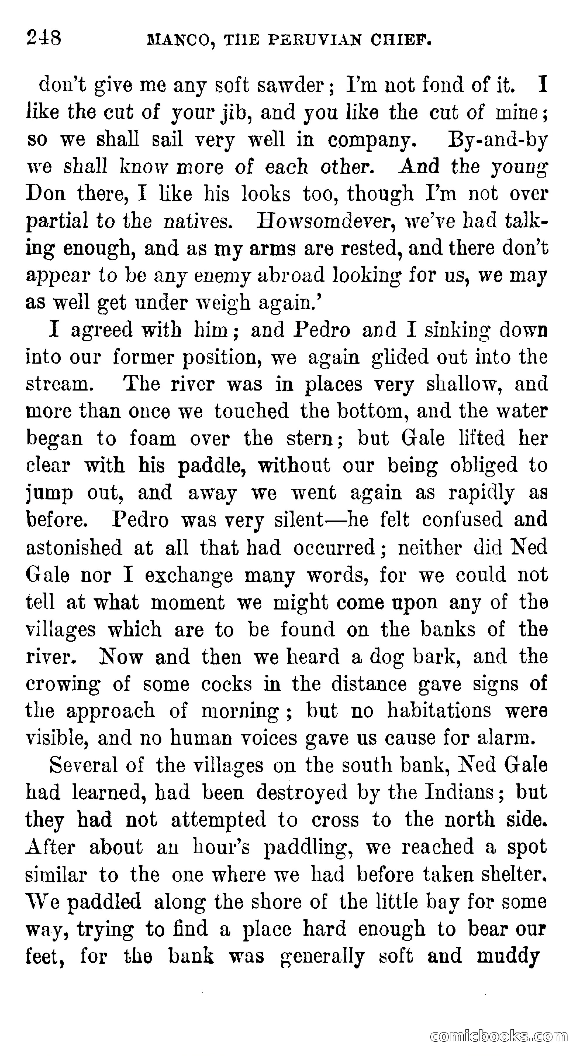 Manco; The Peruvian Chief — page 254 of 377