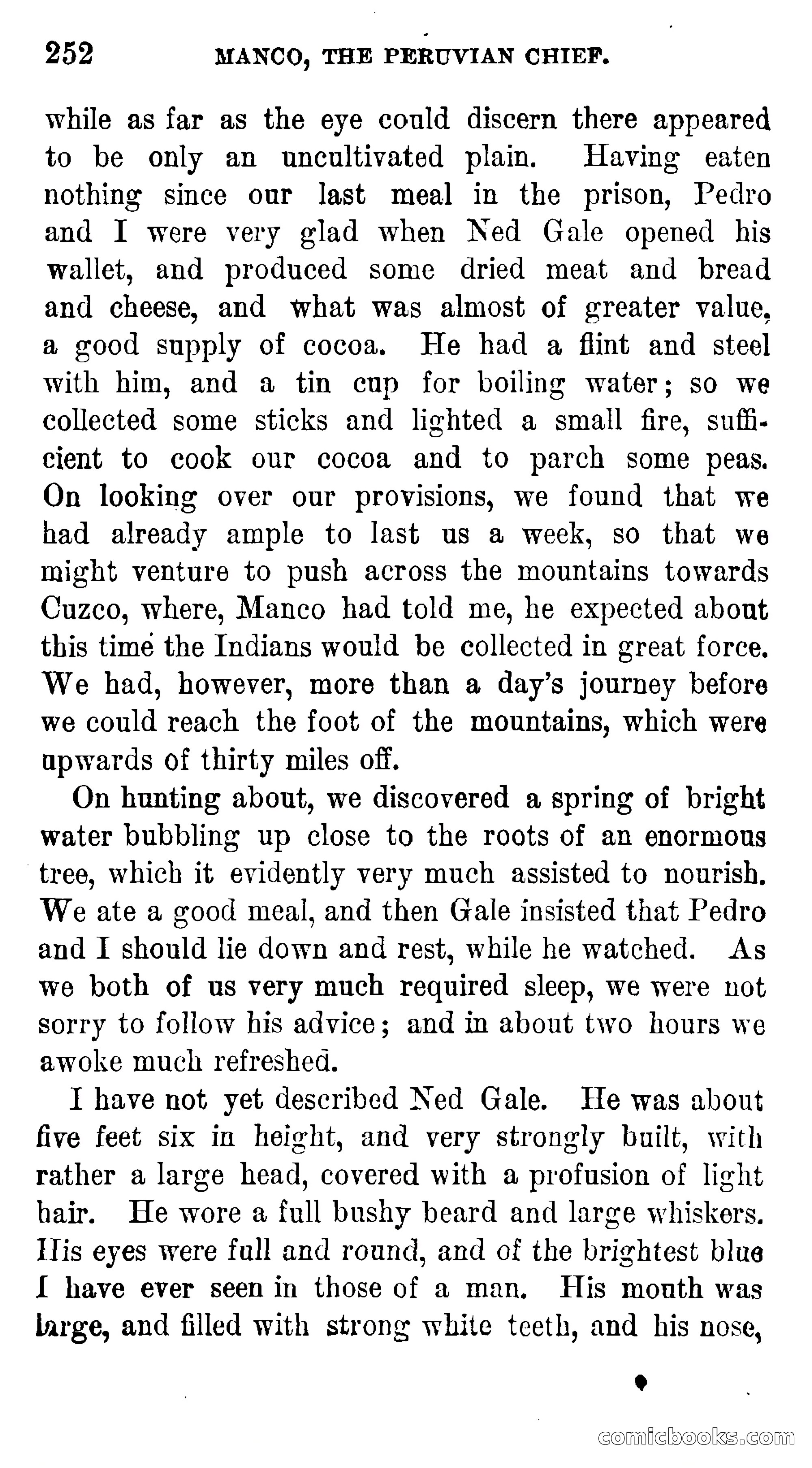 Manco; The Peruvian Chief — page 258 of 377