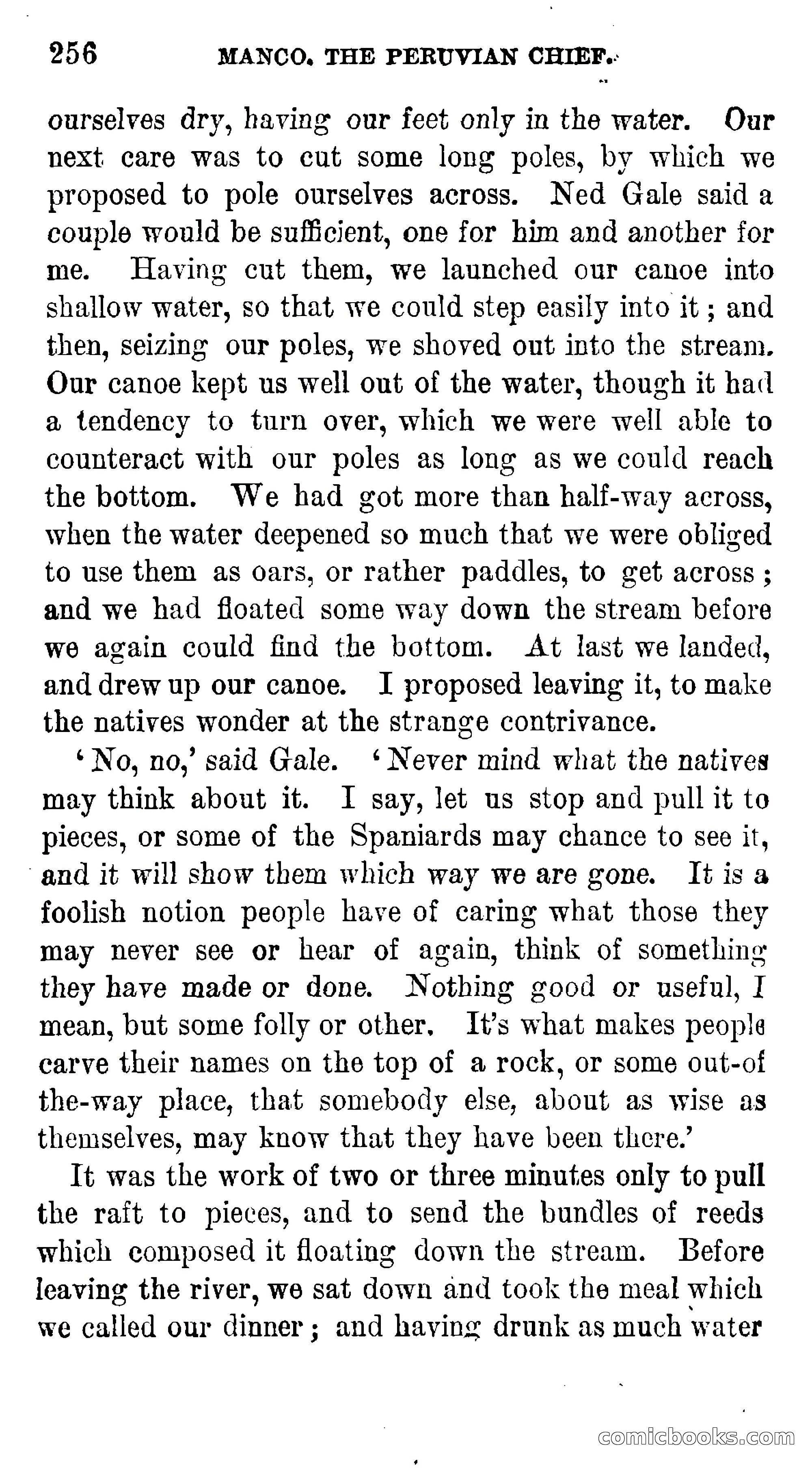 Manco; The Peruvian Chief — page 262 of 377