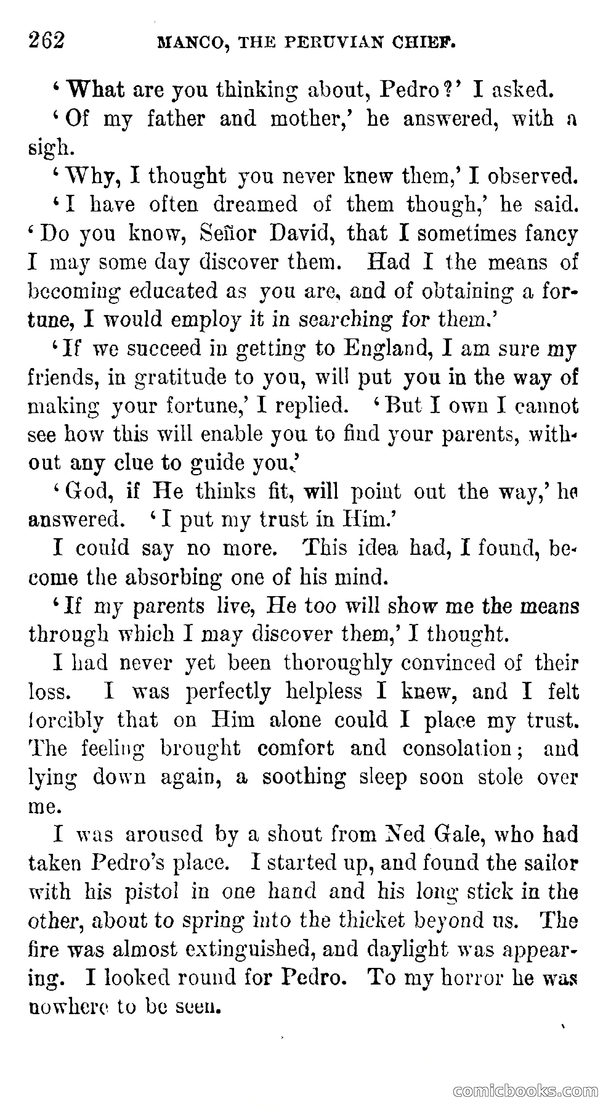 Manco; The Peruvian Chief — page 268 of 377