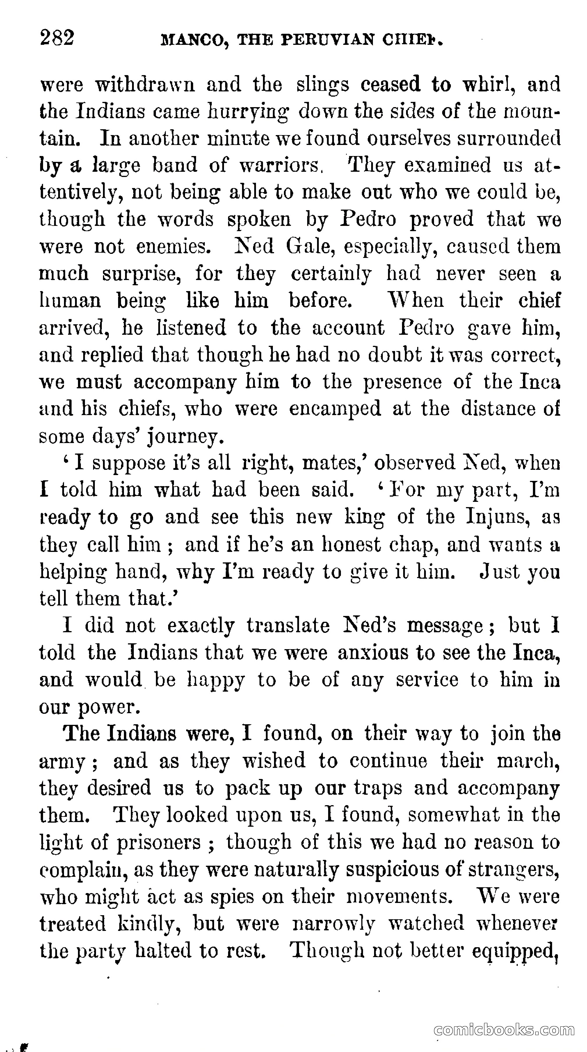 Manco; The Peruvian Chief — page 288 of 377