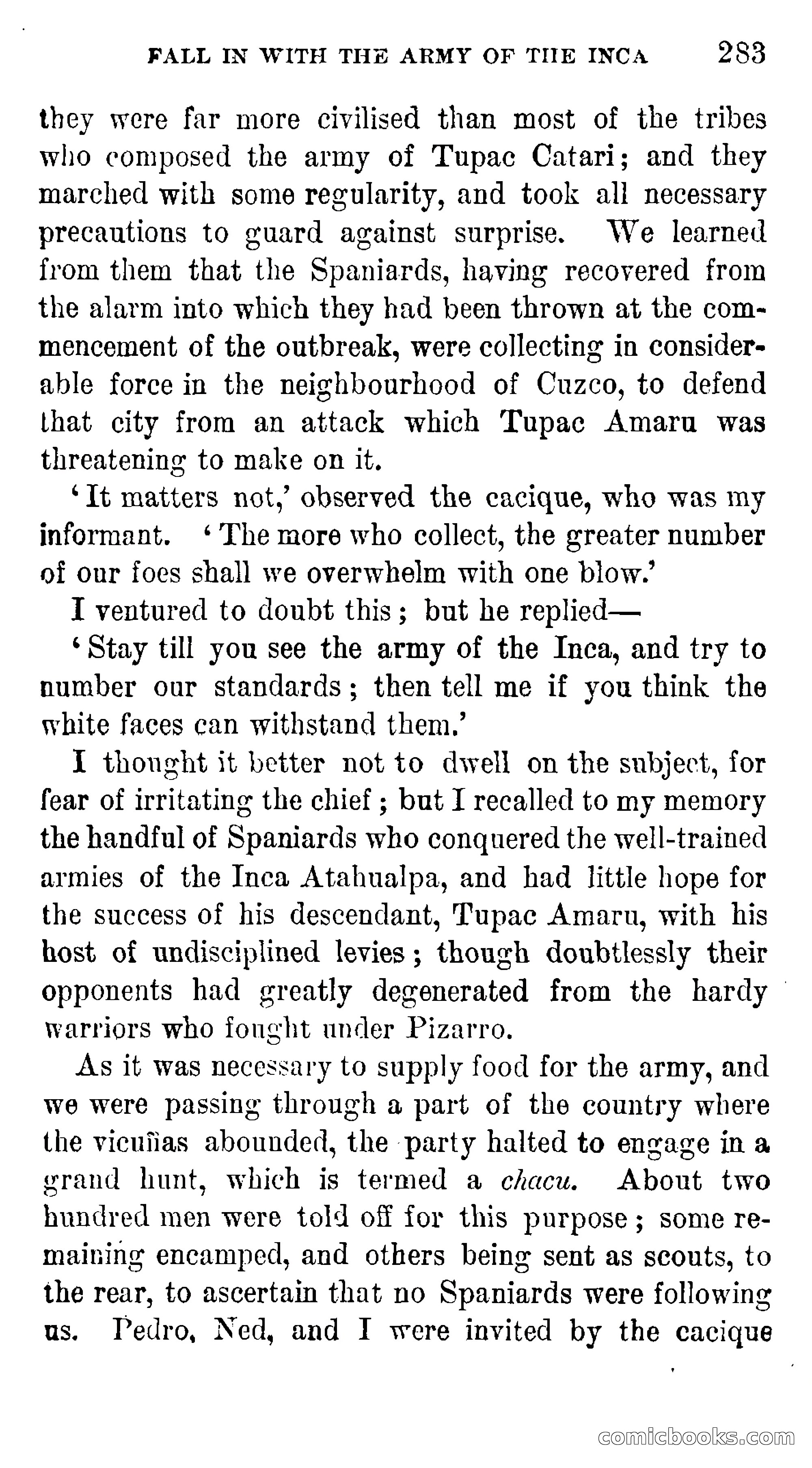 Manco; The Peruvian Chief — page 289 of 377