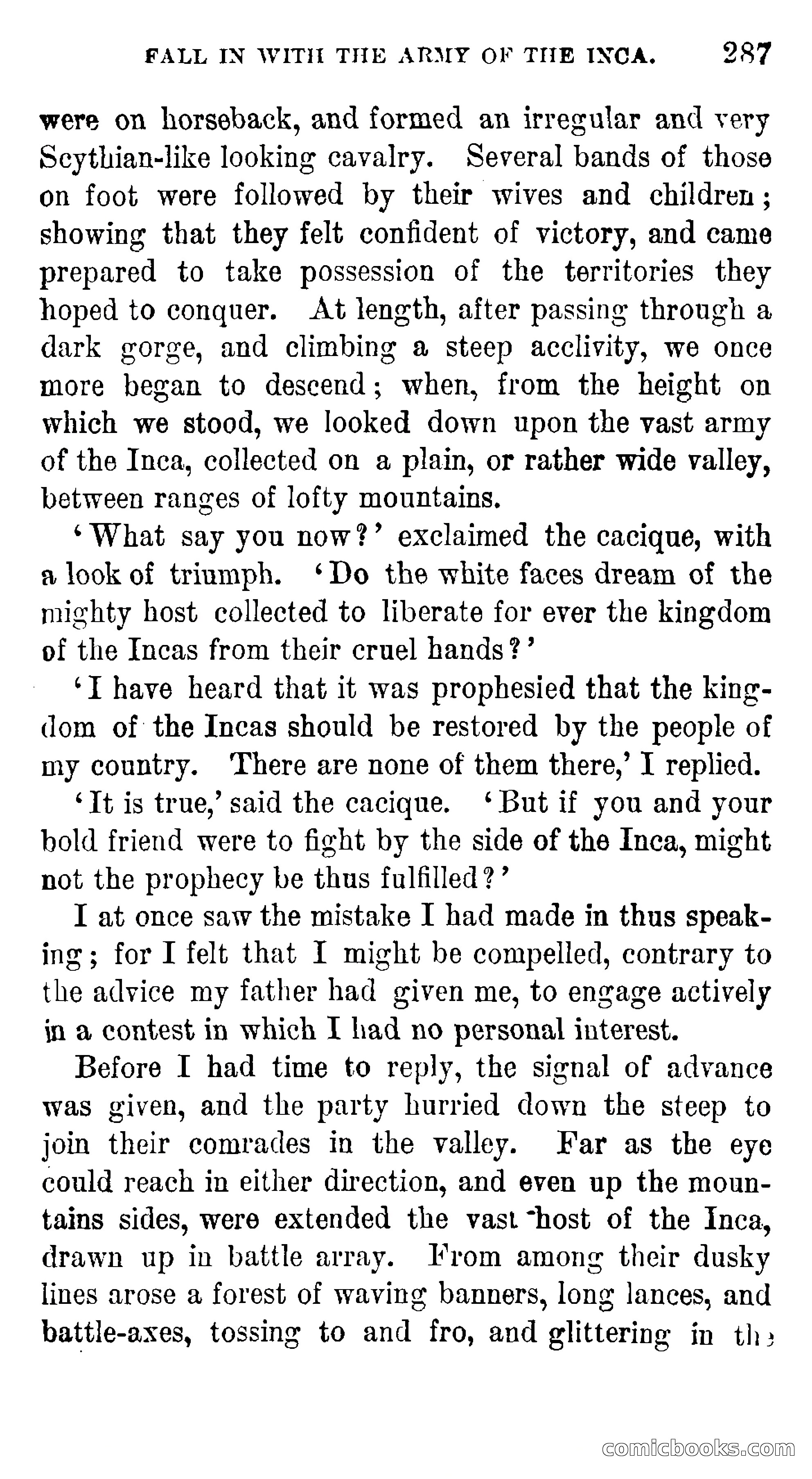 Manco; The Peruvian Chief — page 293 of 377