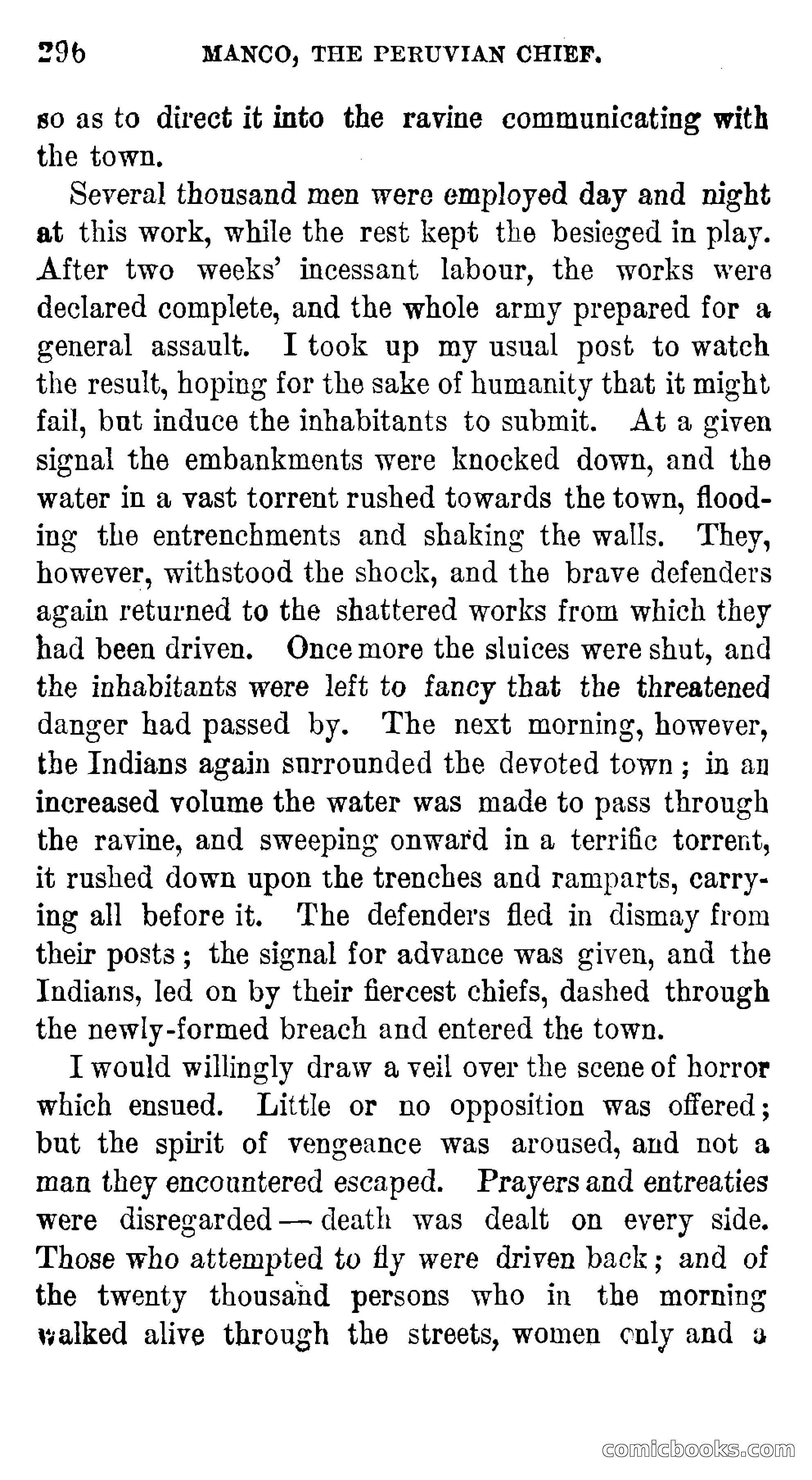 Manco; The Peruvian Chief — page 302 of 377
