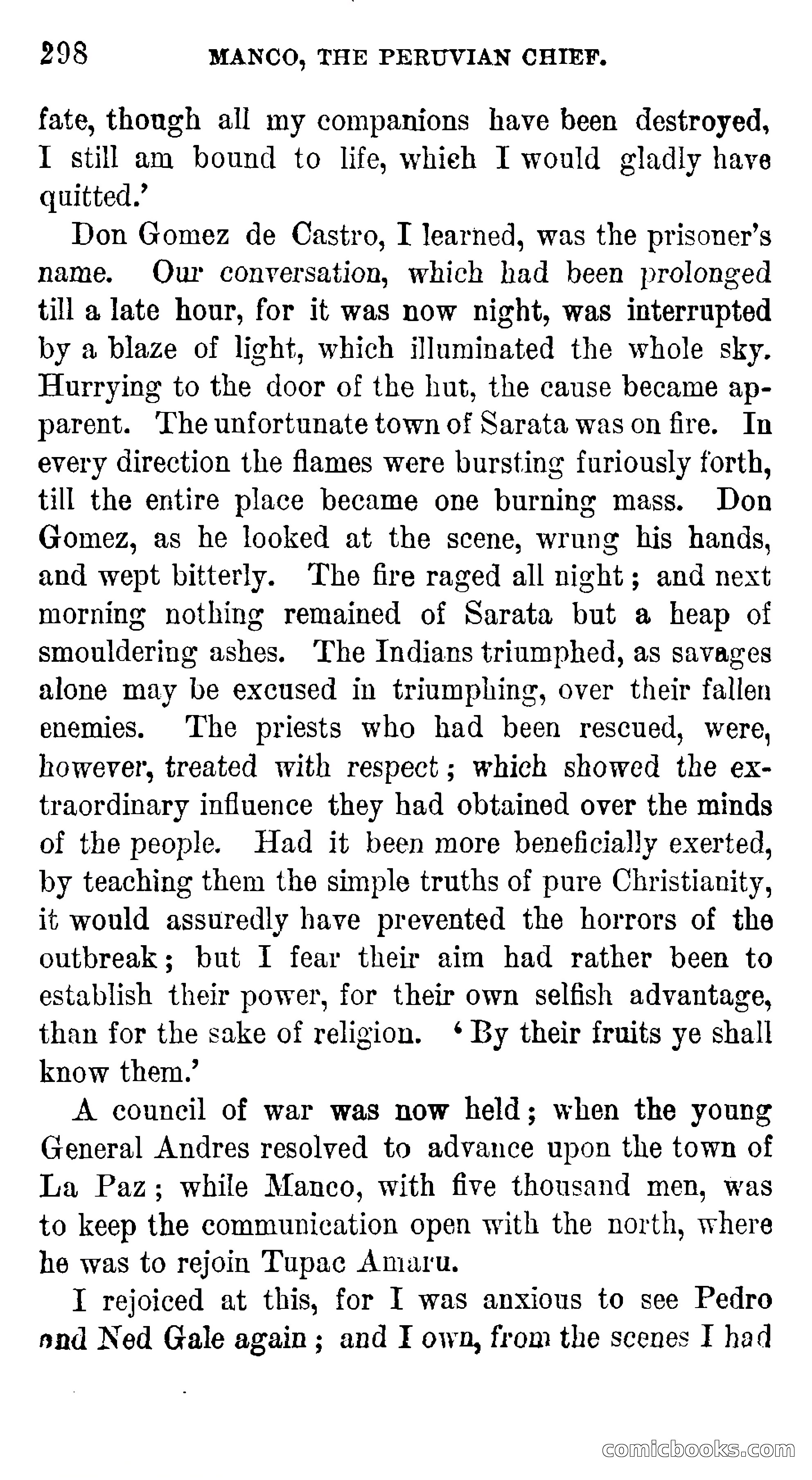 Manco; The Peruvian Chief — page 304 of 377