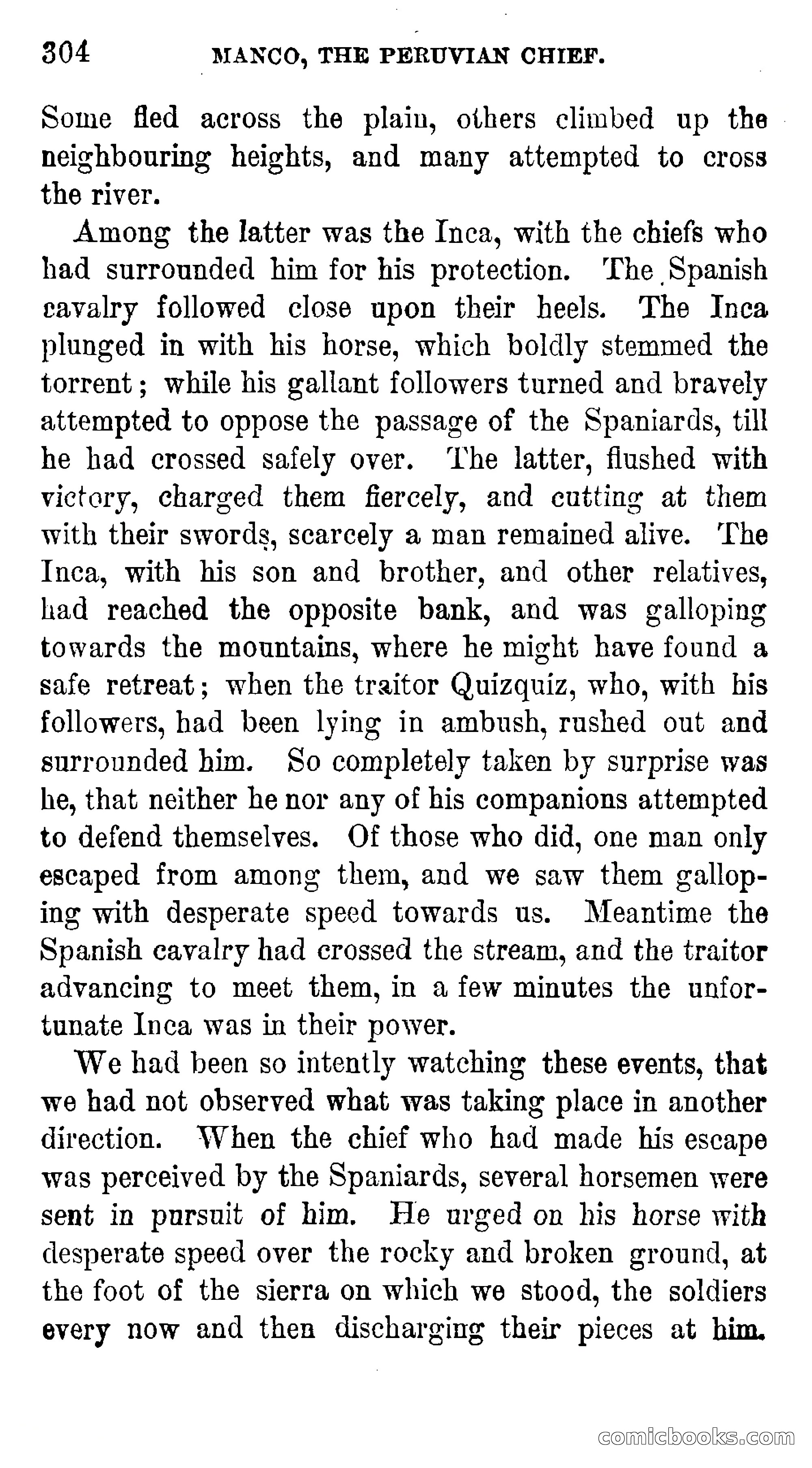 Manco; The Peruvian Chief — page 310 of 377
