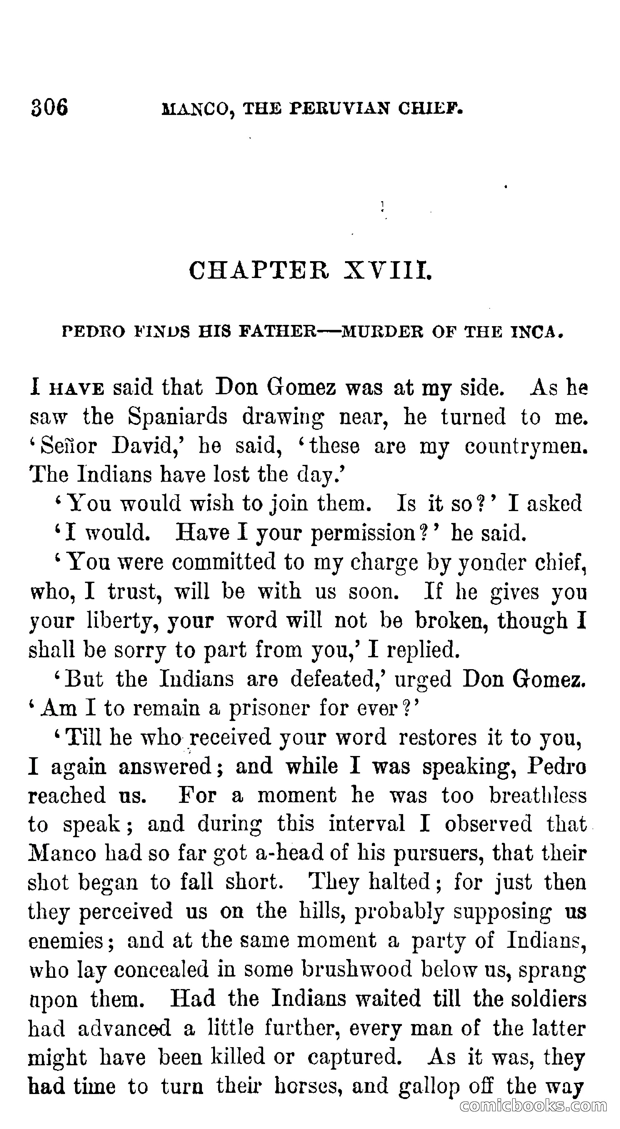 Manco; The Peruvian Chief — page 312 of 377