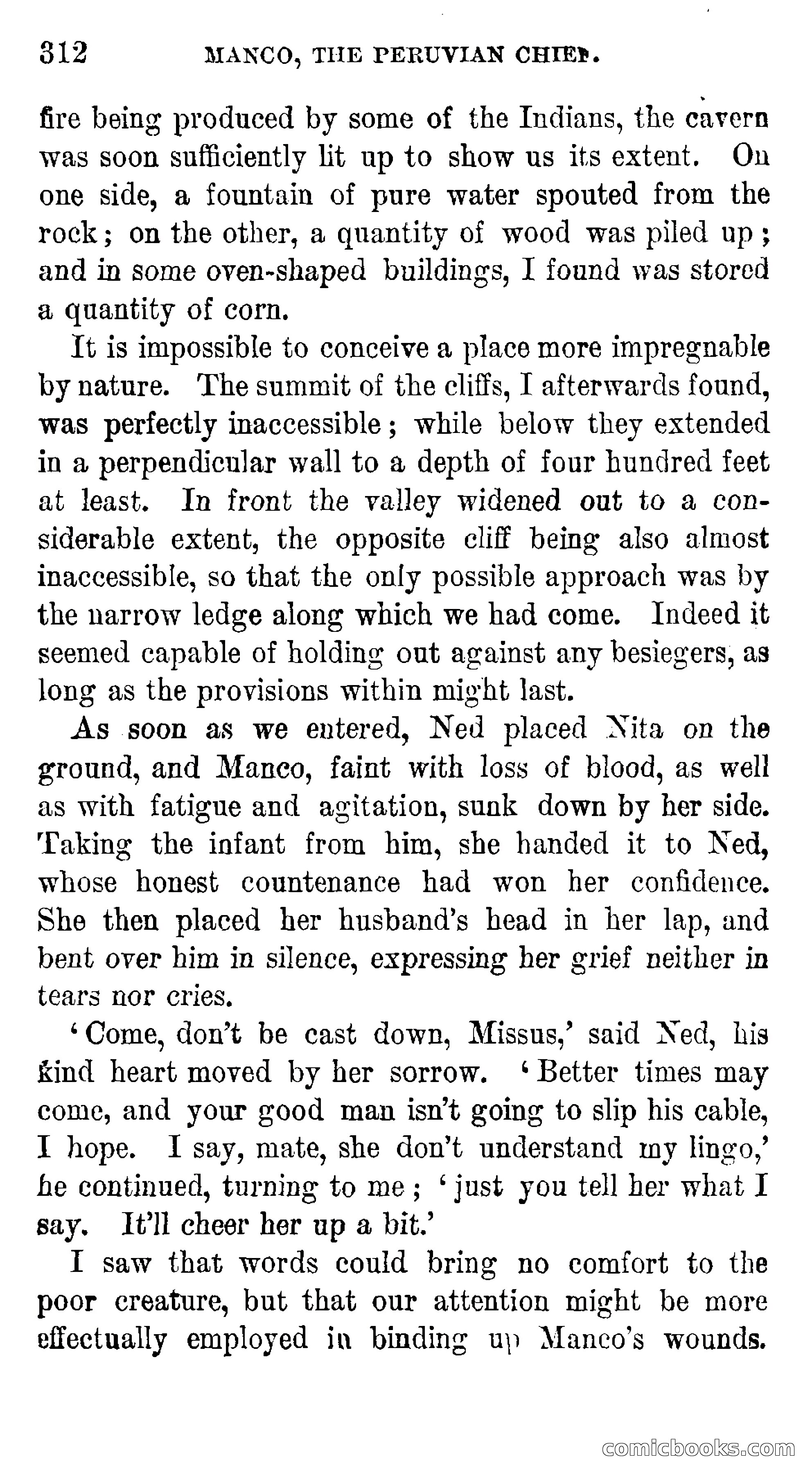 Manco; The Peruvian Chief — page 318 of 377