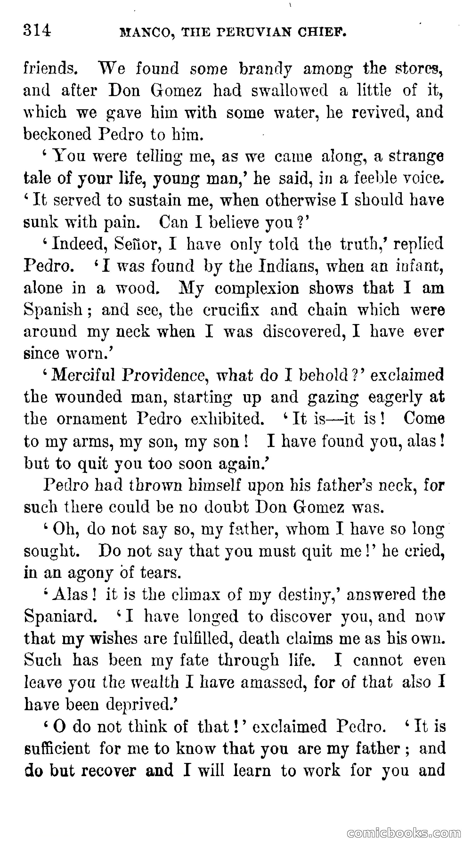 Manco; The Peruvian Chief — page 320 of 377