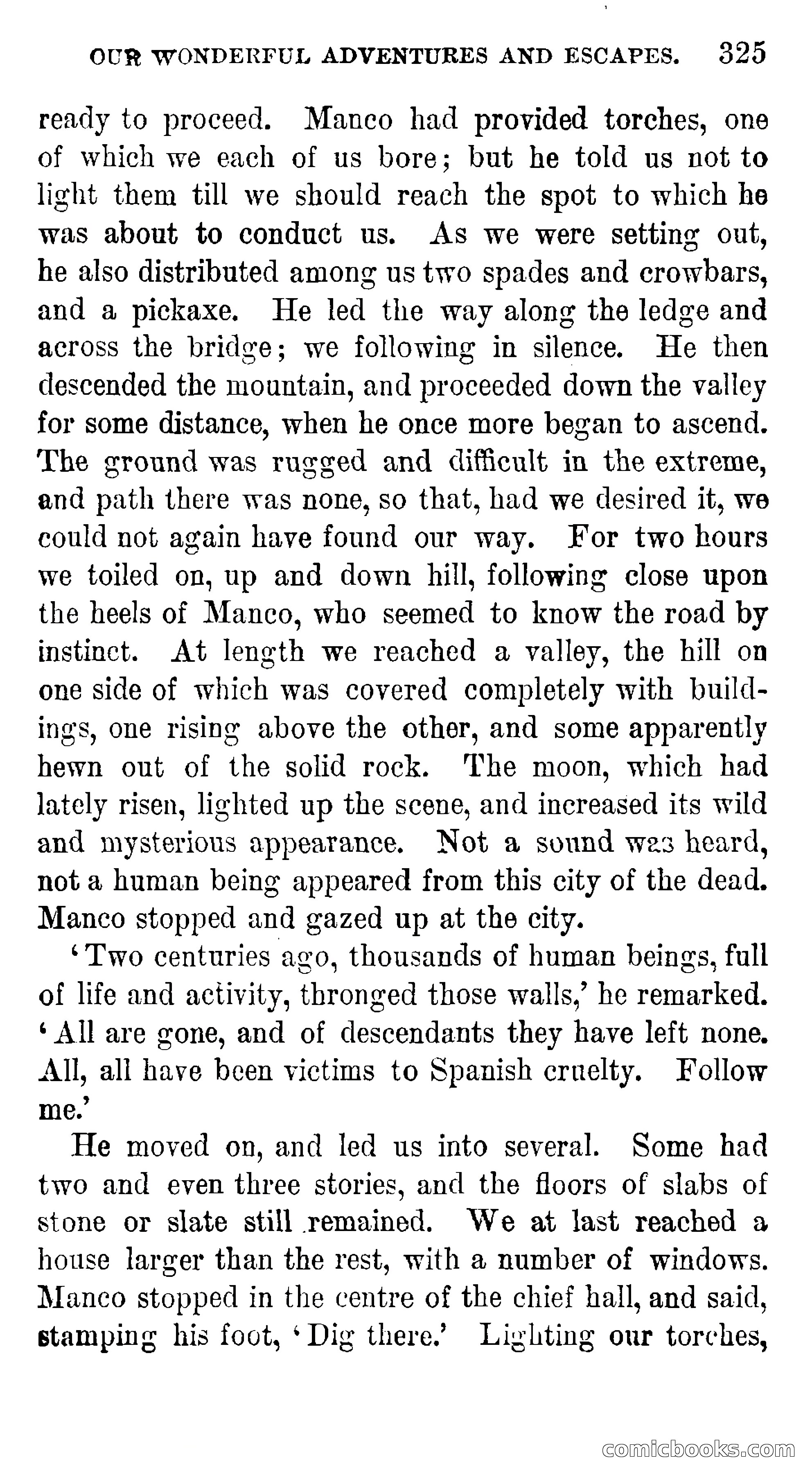 Manco; The Peruvian Chief — page 331 of 377