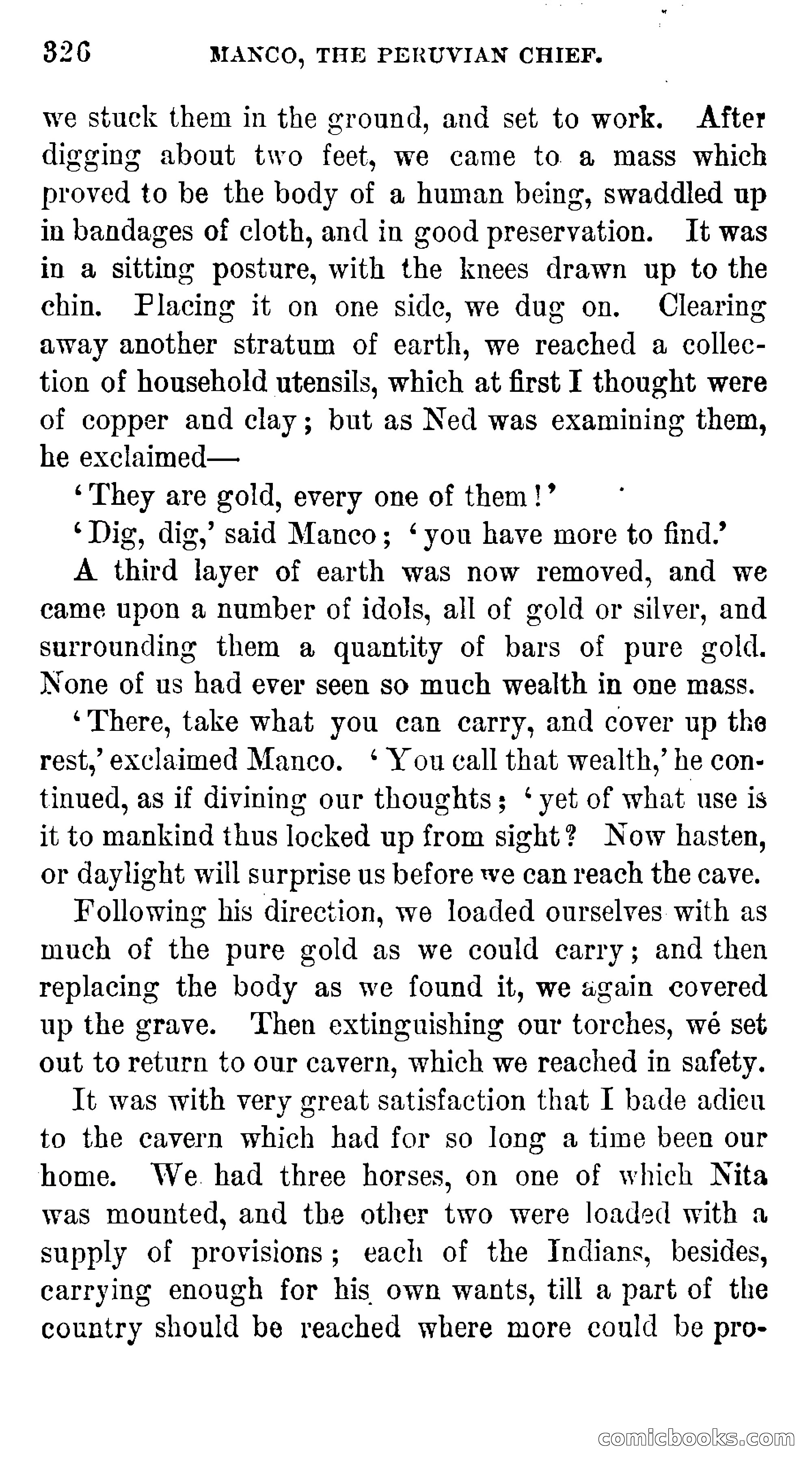 Manco; The Peruvian Chief — page 332 of 377