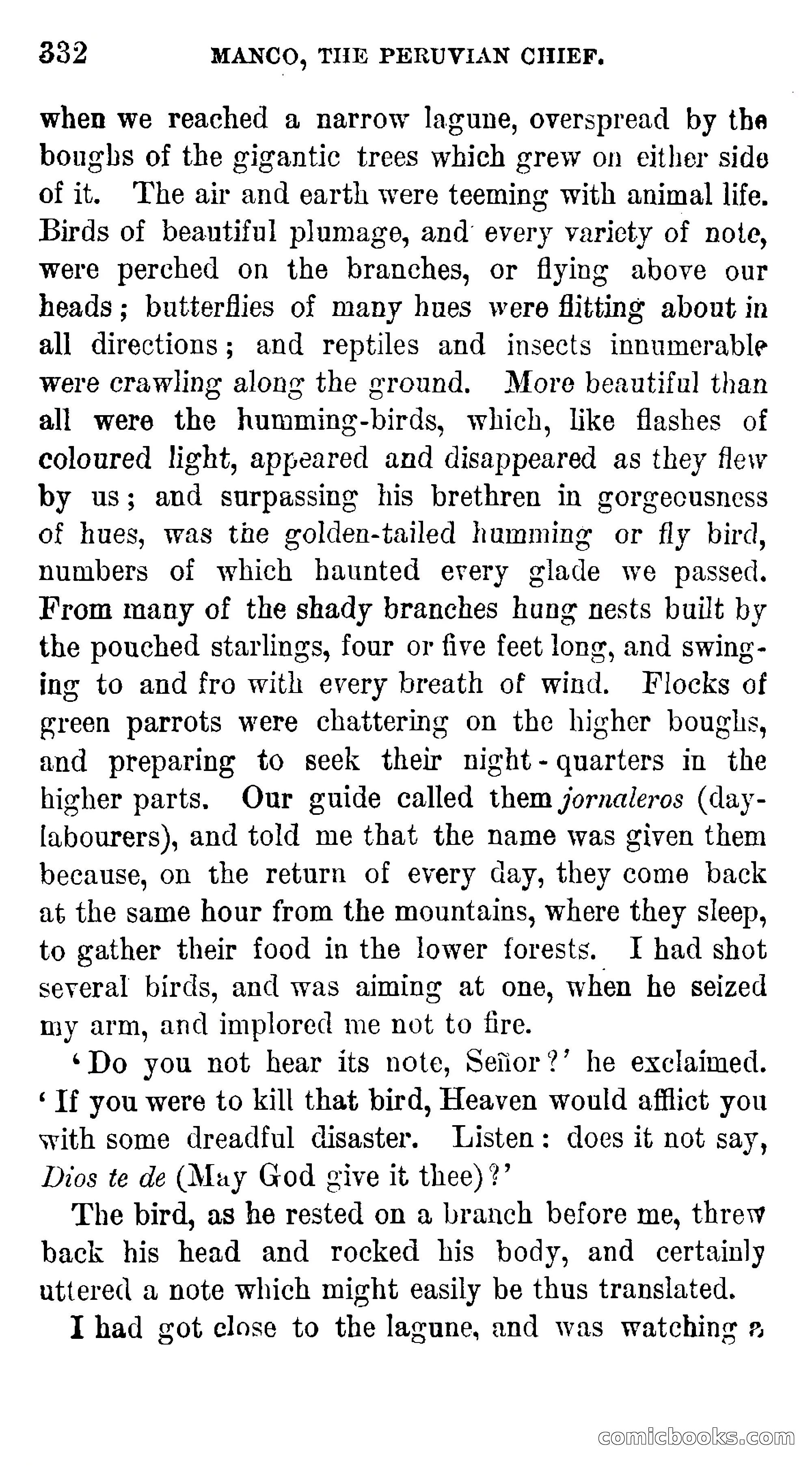 Manco; The Peruvian Chief — page 338 of 377