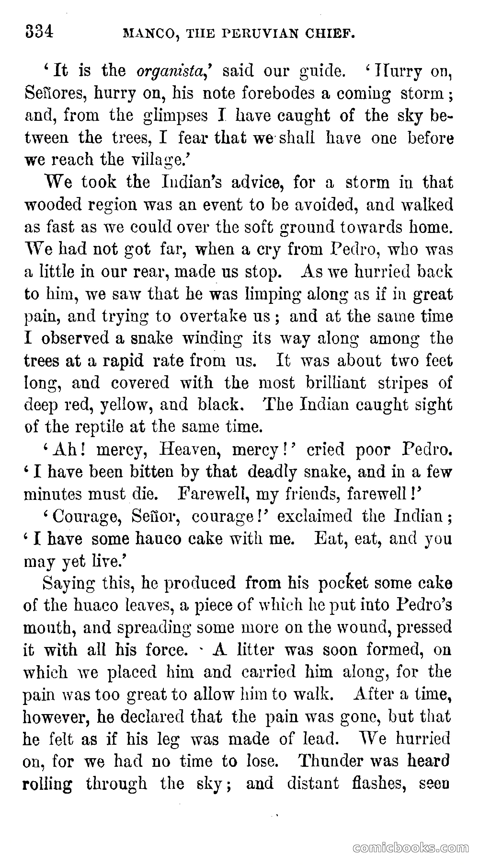Manco; The Peruvian Chief — page 340 of 377